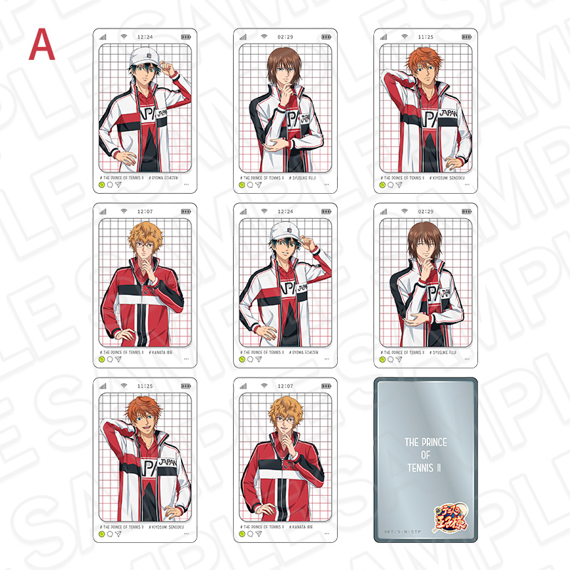 新テニスの王子様 コレクションカード(ランダム) Face Collection - AniSmile