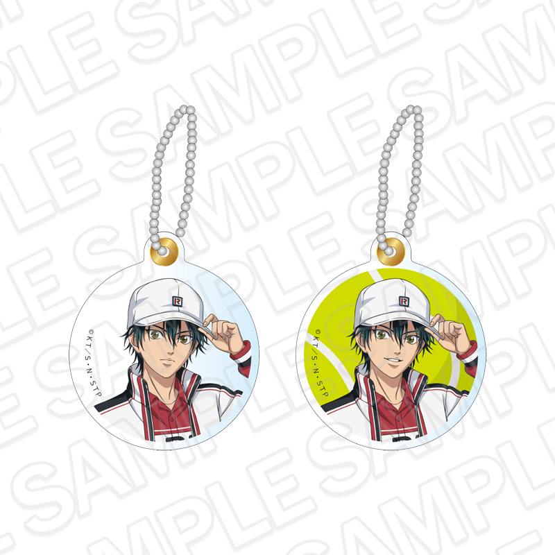 新テニスの王子様 スライドキーホルダー 越前リョーマ Face Collection - AniSmile