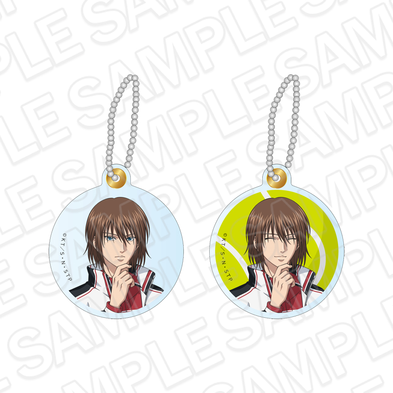 新テニスの王子様 スライドキーホルダー 不二周助 Face Collection - AniSmile