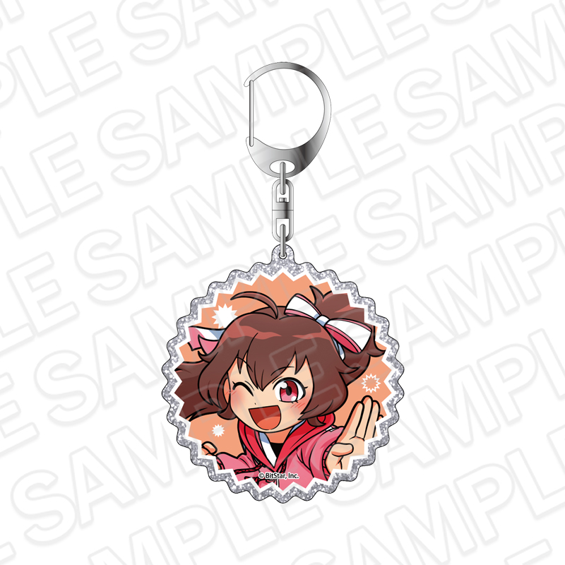 ヒロたま!ヒロくん ラメアクリルキーホルダー 鶴羽雛乃 - AniSmile