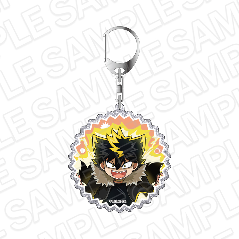 ヒロたま!ヒロくん ラメアクリルキーホルダー 大狼キバ - AniSmile