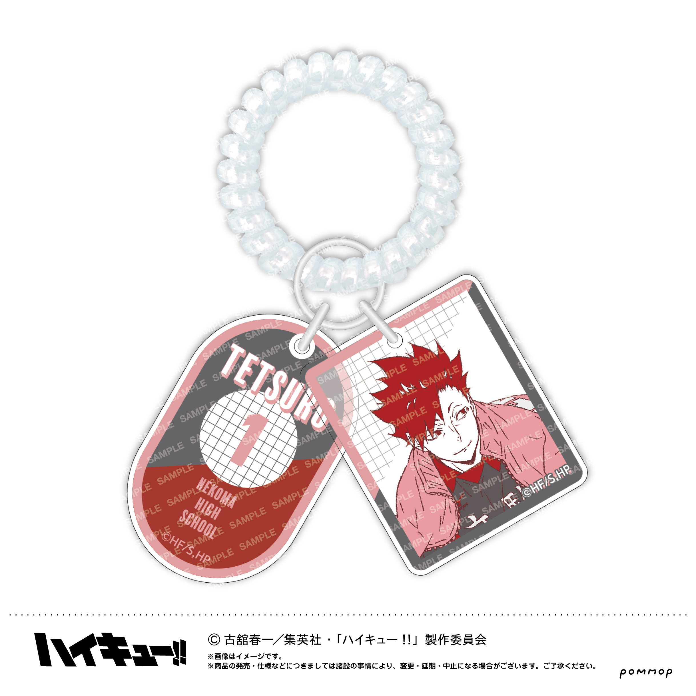ハイキュー!! ロッカーキー風キーホルダー-オフショットカラー第2弾-(D黒尾鉄朗) - AniSmile