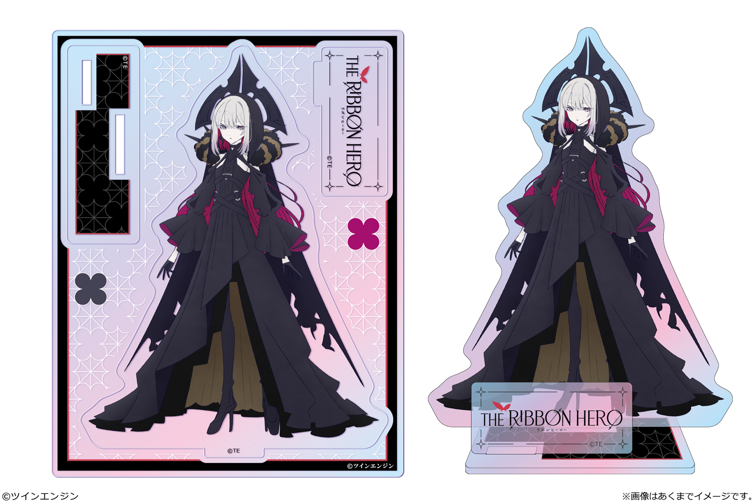『THE RIBBON HERO リボンヒーロー』 オーロラアクリルフィギュア 04 ベルベット - AniSmile