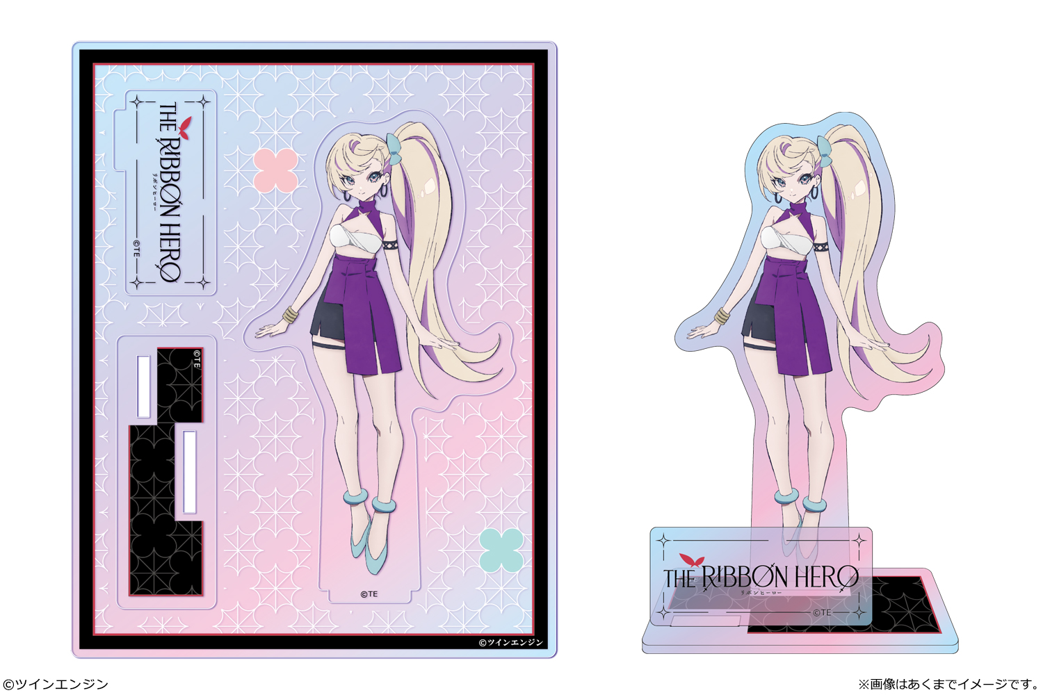 『THE RIBBON HERO リボンヒーロー』 オーロラアクリルフィギュア 06 ヘケート - AniSmile