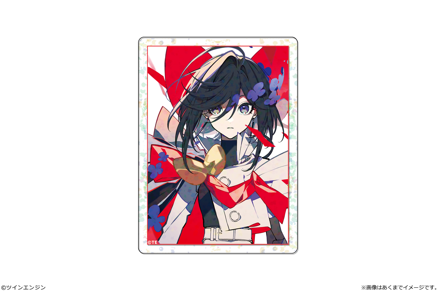 『THE RIBBON HERO リボンヒーロー』 ホログラムステッカー01 ティザービジュアル - AniSmile