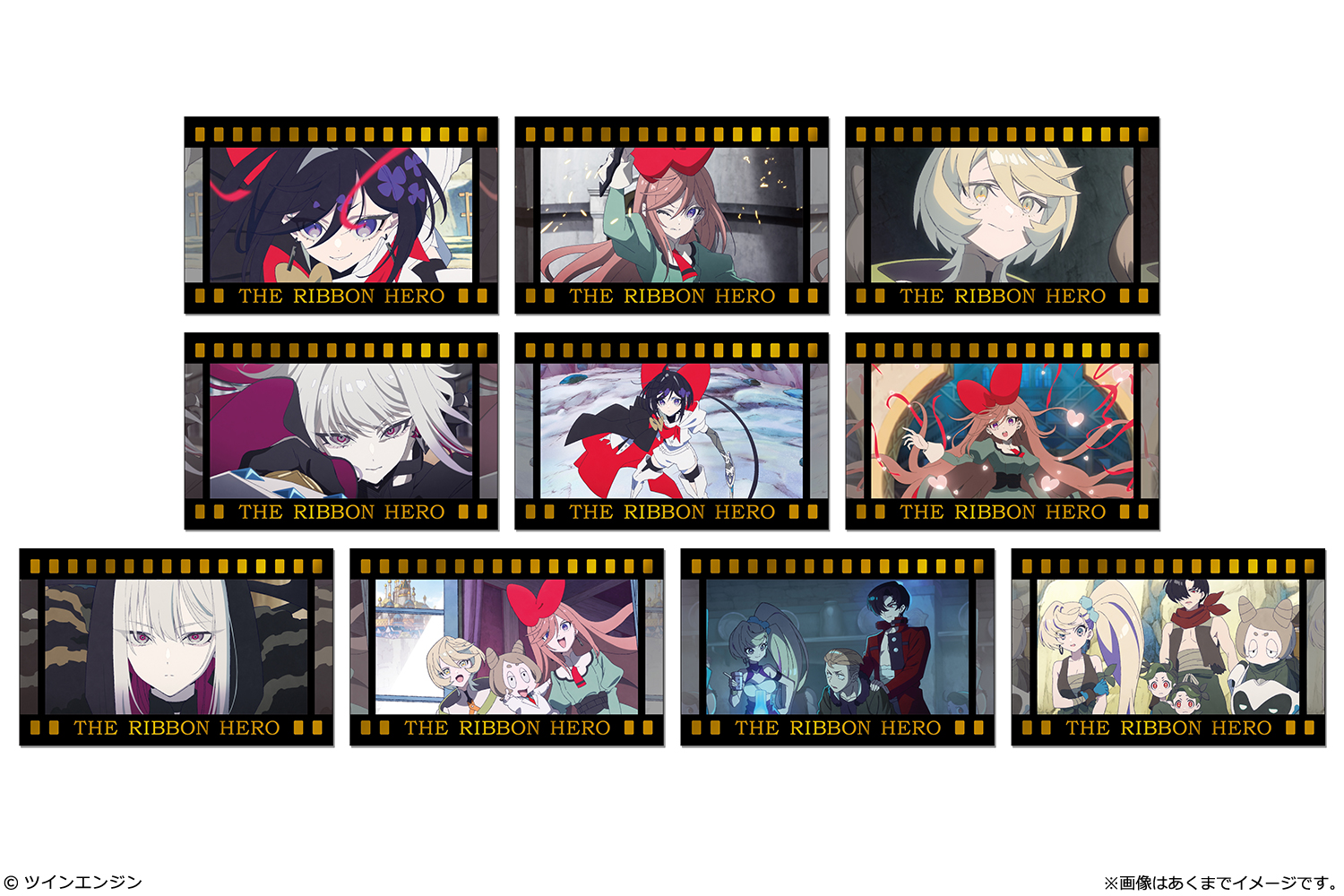 『THE RIBBON HERO リボンヒーロー』 トレーディング箔押しカード - AniSmile