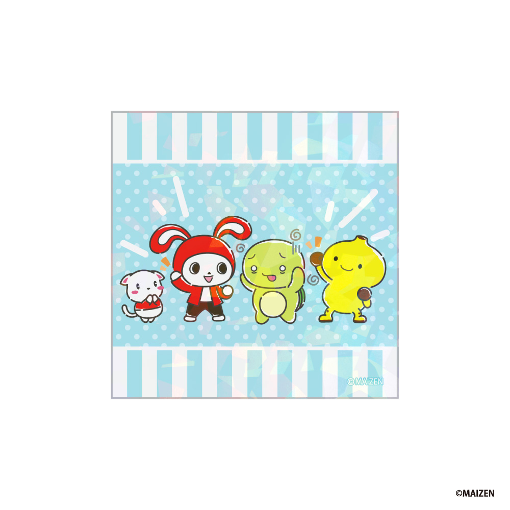 『まいぜんシスターズ』ホログラムステッカー【集合】 - AniSmile