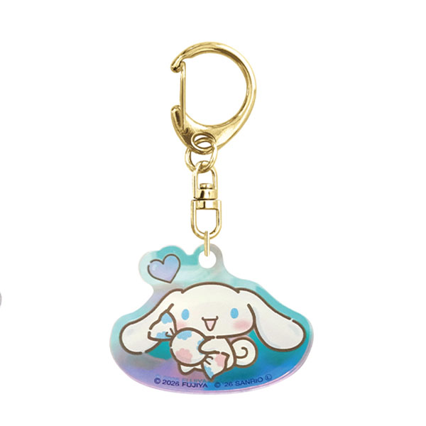 milky×サンリオキャラクターズ アクリルキーホルダー シナモロール - AniSmile