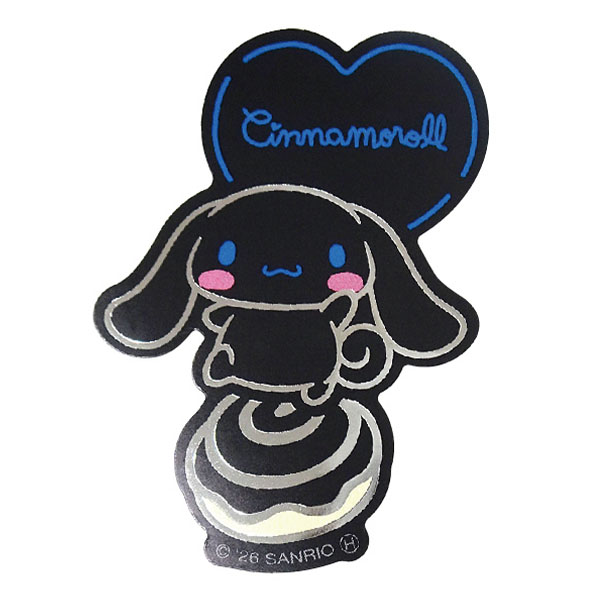 サンリオキャラクターズ(ブラックビビッドシリーズ) ステッカー シナモロール - AniSmile