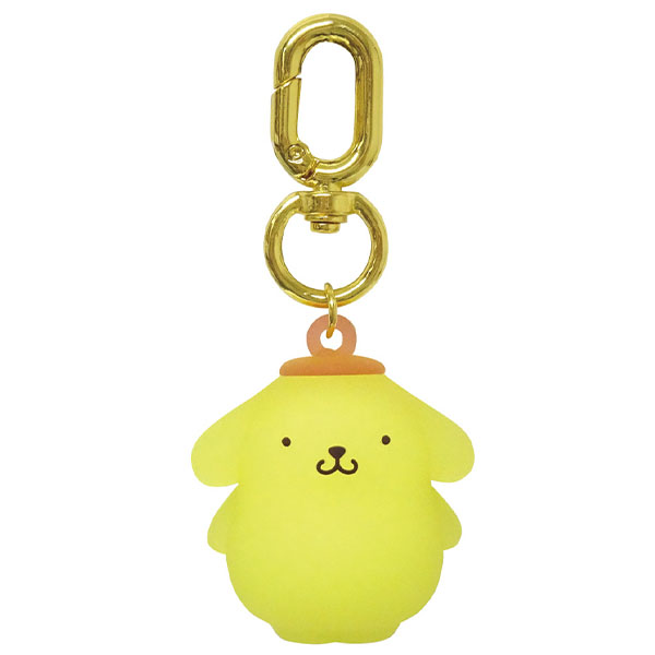 サンリオキャラクターズ ふわっとクリアPVCマスコット ポムポムプリン - AniSmile