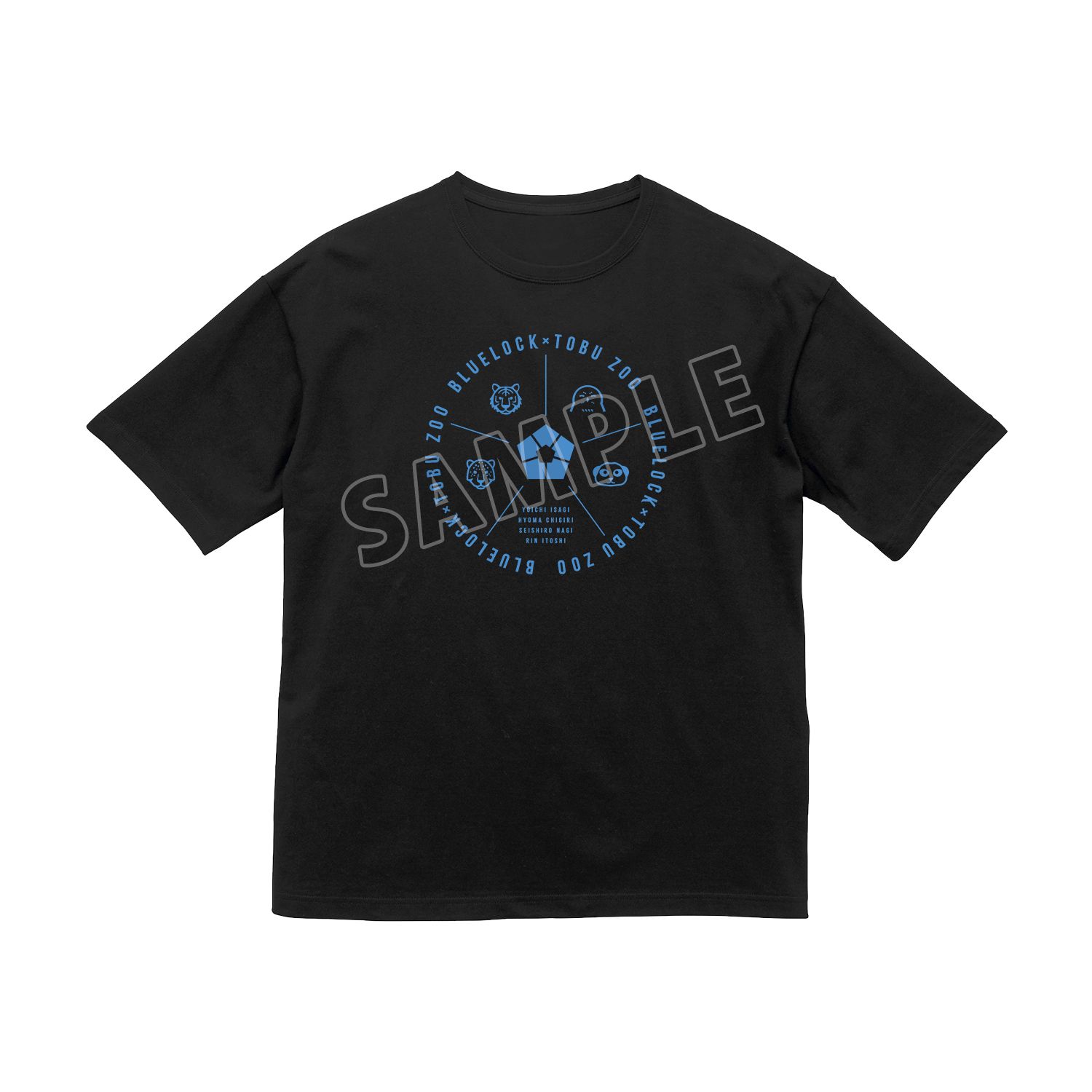 TVアニメ『ブルーロック』 東武動物公園コラボ BIGシルエットTシャツユニセックス(サイズ/ ) - AniSmile
