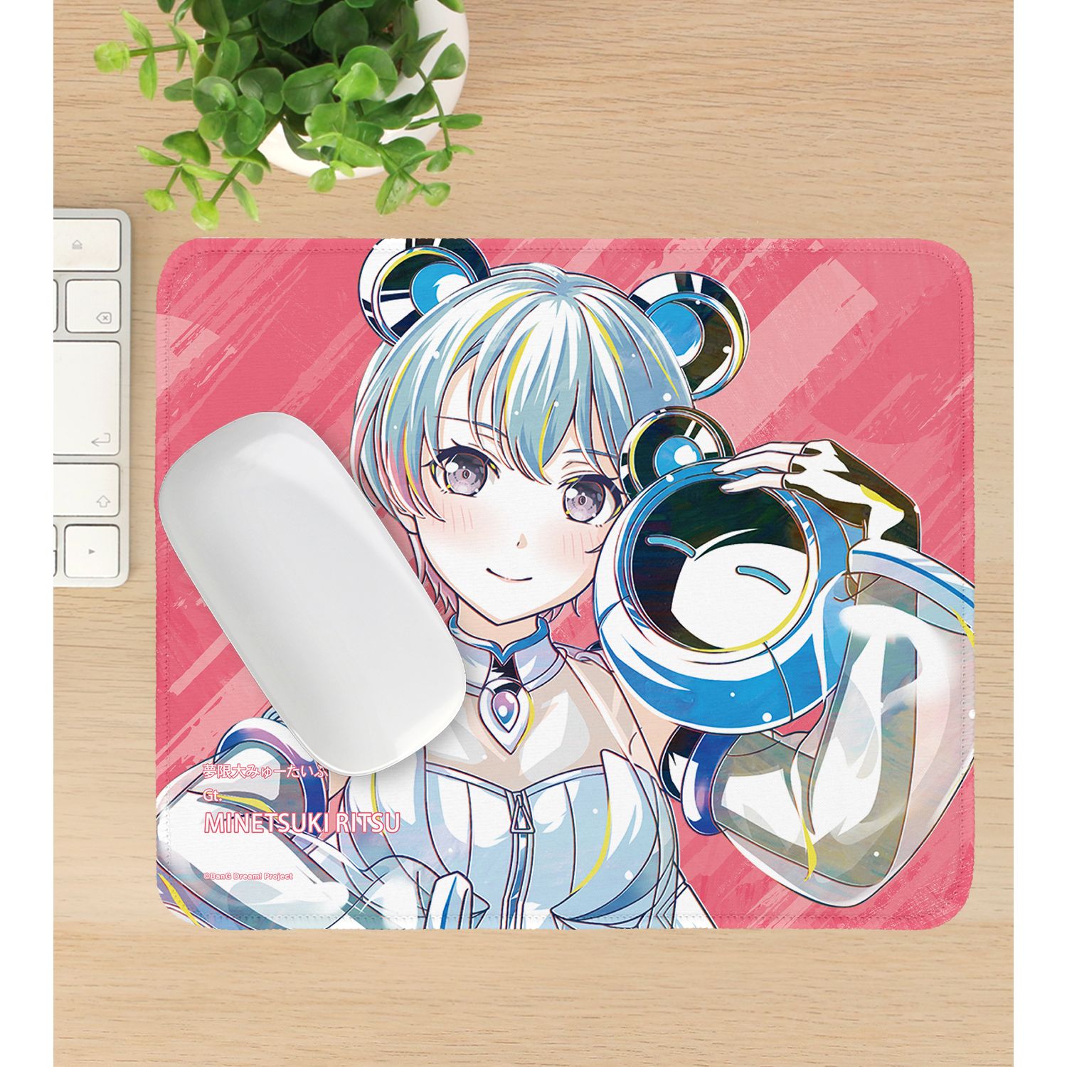 BanG Dream! 峰月 律 Ani-Art 第6弾 マウスパッド Image 3 | AniSmile