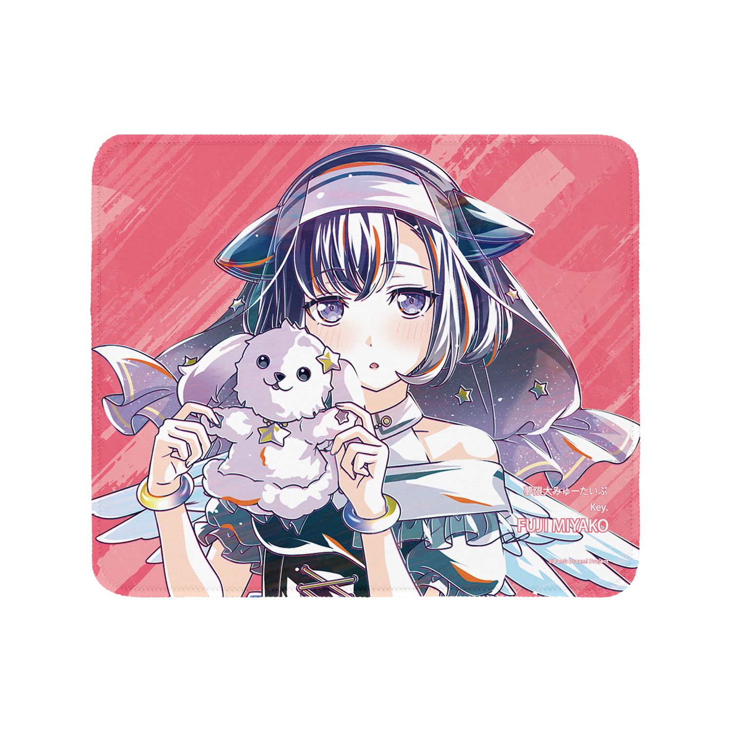 BanG Dream! 藤 都子 Ani-Art 第6弾 マウスパッド - official product image | AniSmile