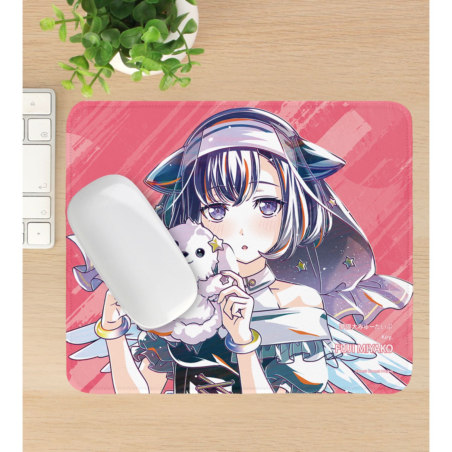 BanG Dream! 藤 都子 Ani-Art 第6弾 マウスパッド Image 3 | AniSmile