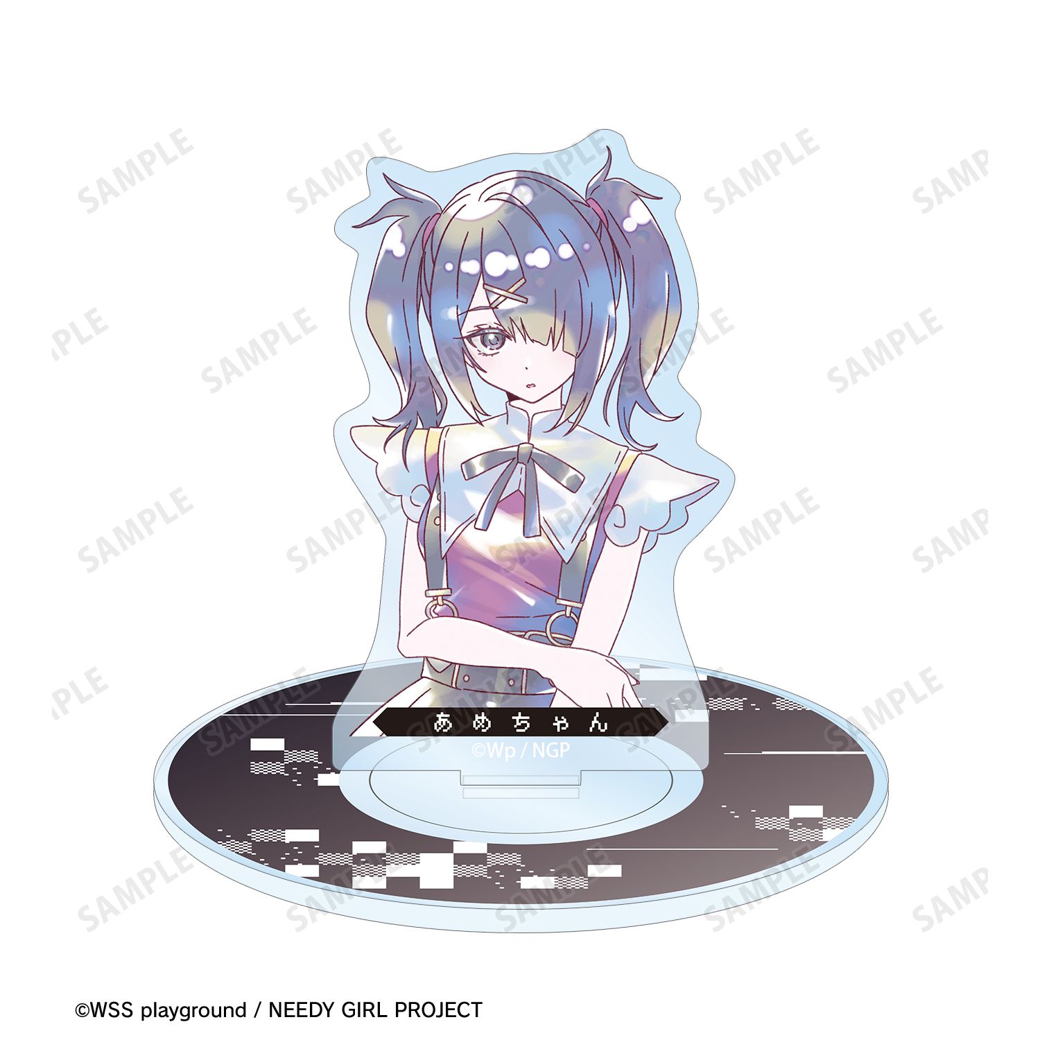 アニメ「NEEDY GIRL OVERDOSE」 あめちゃん Ani-Art KAWAII label 8cmシングルCD風アクリルスタンド Image 3 | AniSmile