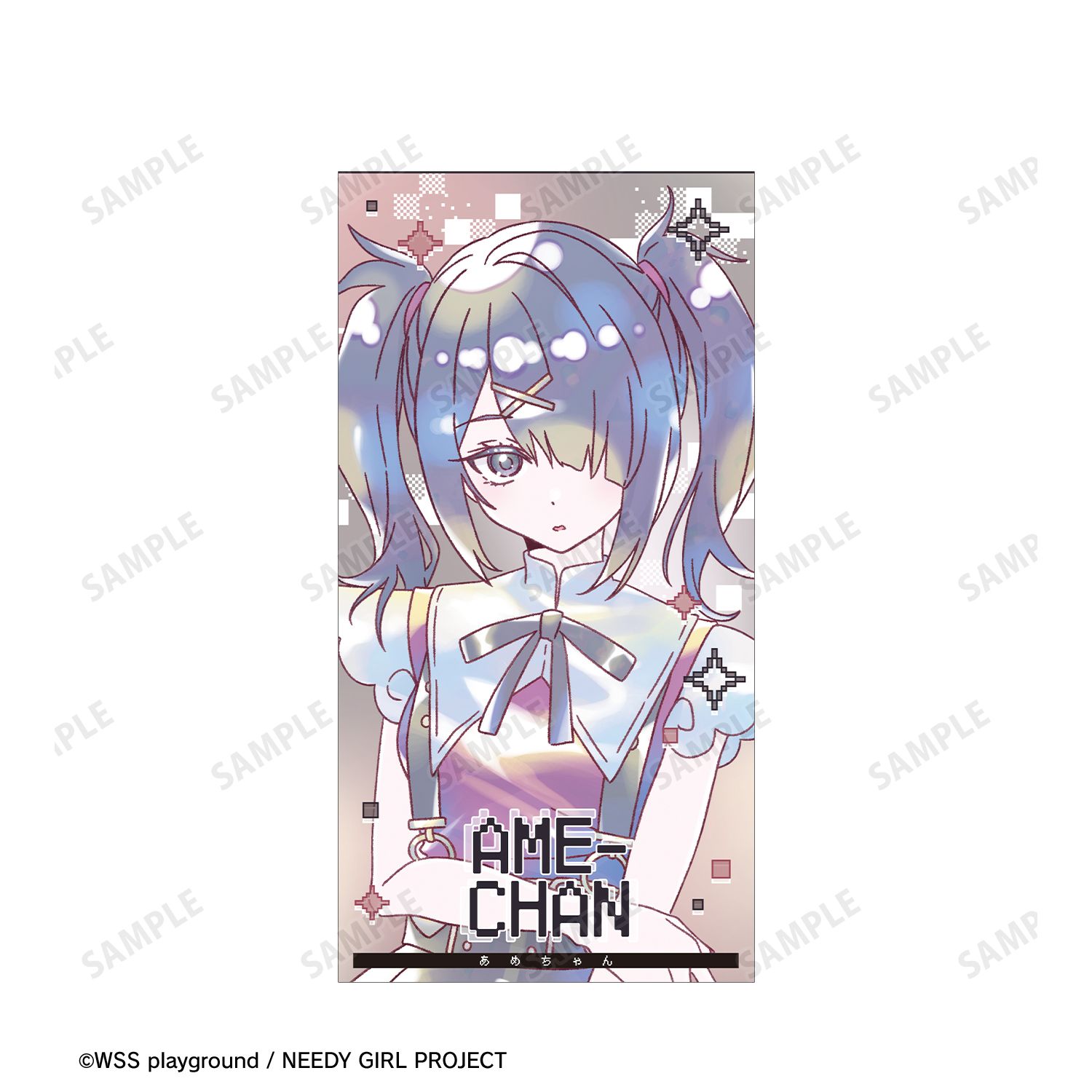 アニメ「NEEDY GIRL OVERDOSE」 あめちゃん Ani-Art KAWAII label 8cmシングルCD風アクリルスタンド Image 5 | AniSmile