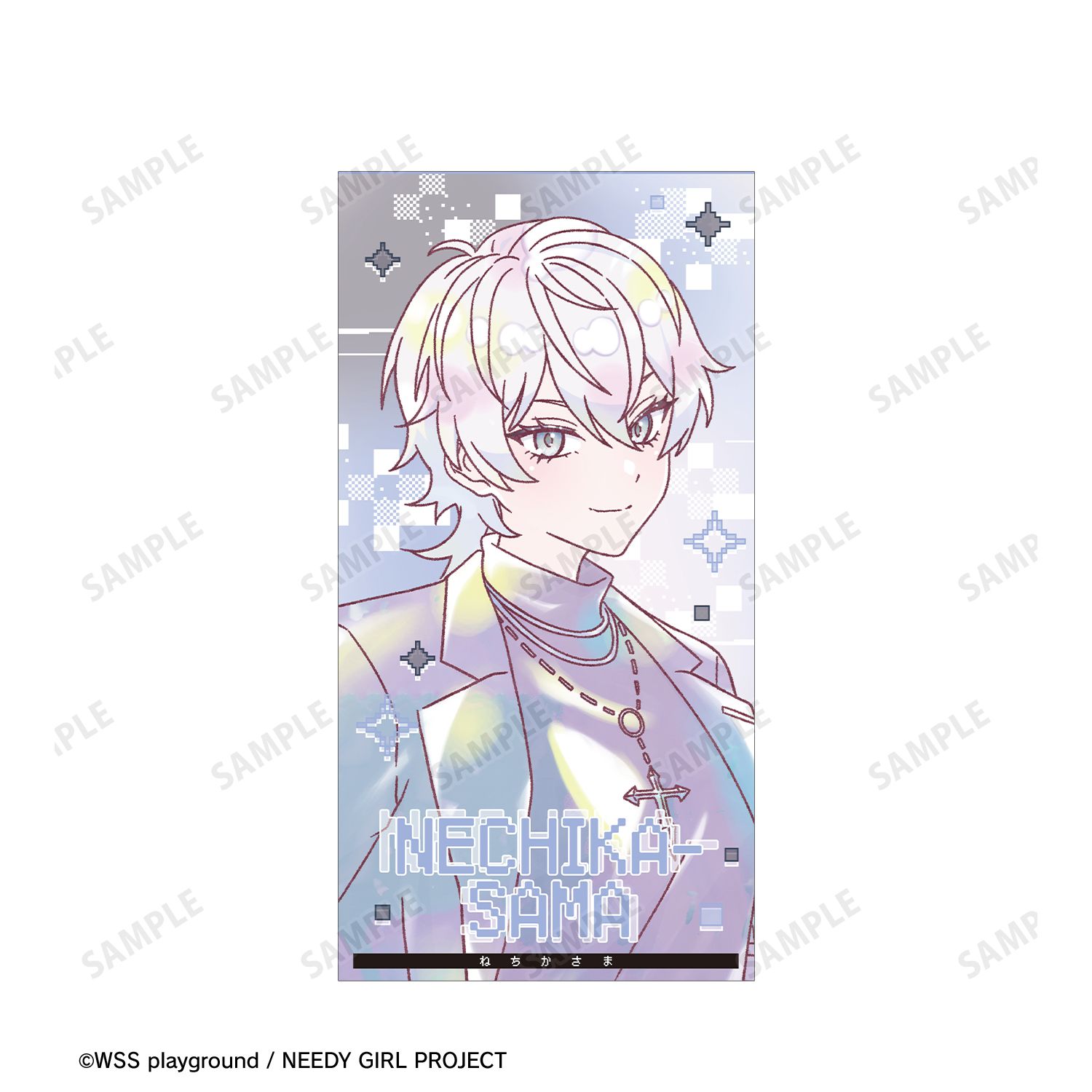 アニメ「NEEDY GIRL OVERDOSE」 禰󠄀智禍さま Ani-Art KAWAII label 8cmシングルCD風アクリルスタンド Image 6 | AniSmile