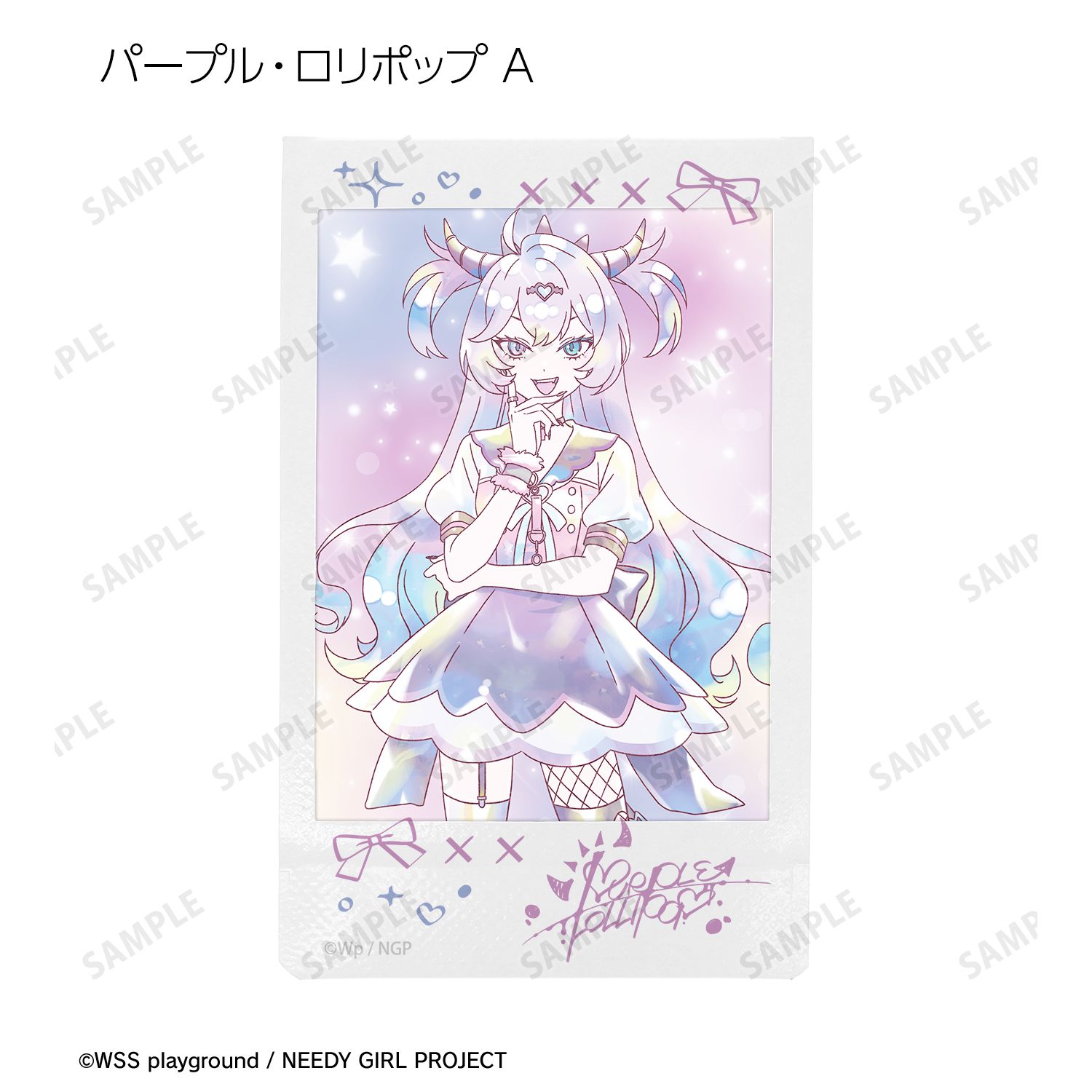 アニメ「NEEDY GIRL OVERDOSE」 トレーディング Ani-Art KAWAII label チェキプリント(単位/単品) 画像 6 | AniSmile