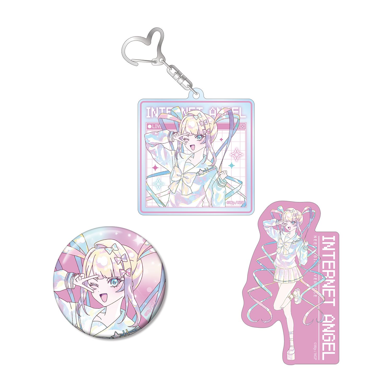 アニメ「NEEDY GIRL OVERDOSE」 超てんちゃん Ani-Art KAWAII label お土産セット - AniSmile