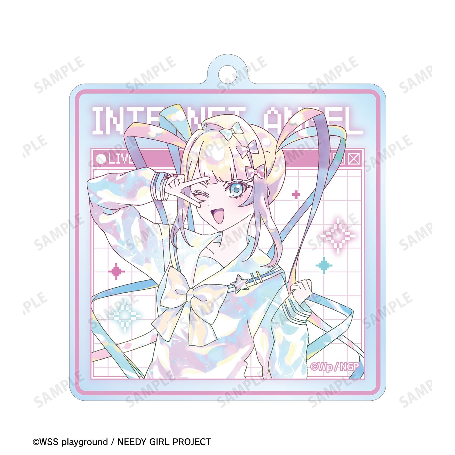 アニメ「NEEDY GIRL OVERDOSE」 超てんちゃん Ani-Art KAWAII label お土産セット 画像 3 | AniSmile