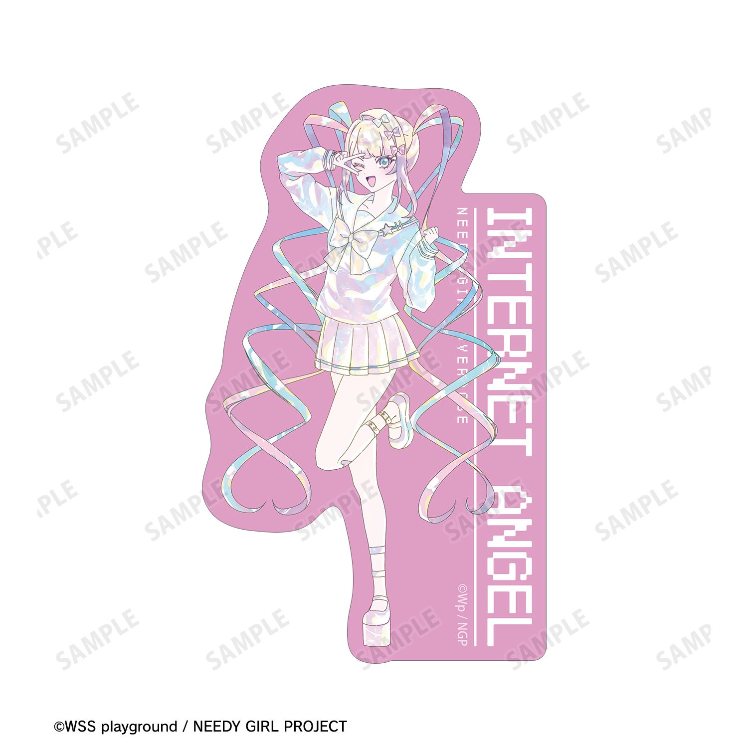 アニメ「NEEDY GIRL OVERDOSE」 超てんちゃん Ani-Art KAWAII label お土産セット 画像 5 | AniSmile
