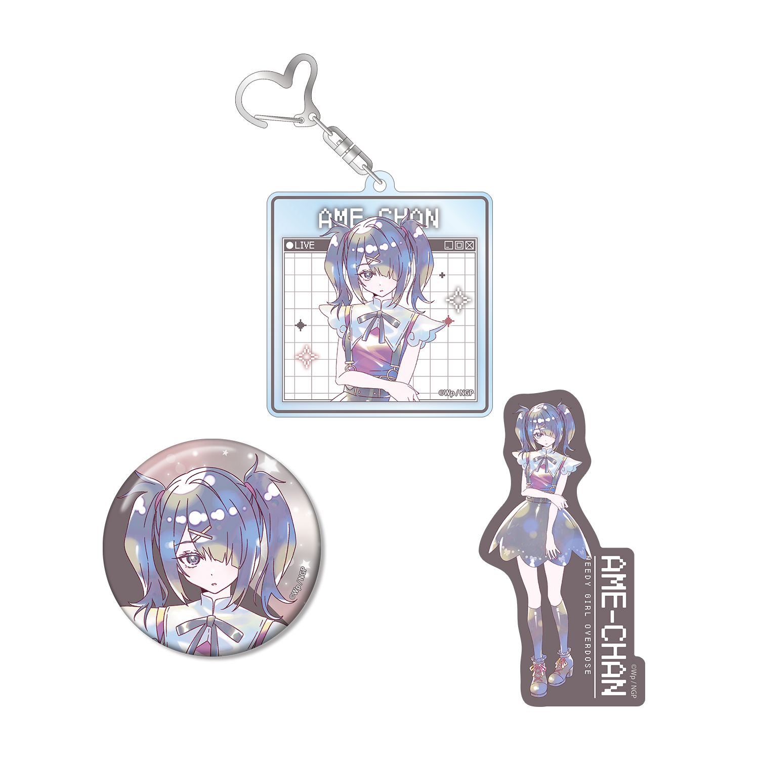 アニメ「NEEDY GIRL OVERDOSE」 あめちゃん Ani-Art KAWAII label お土産セット - AniSmile