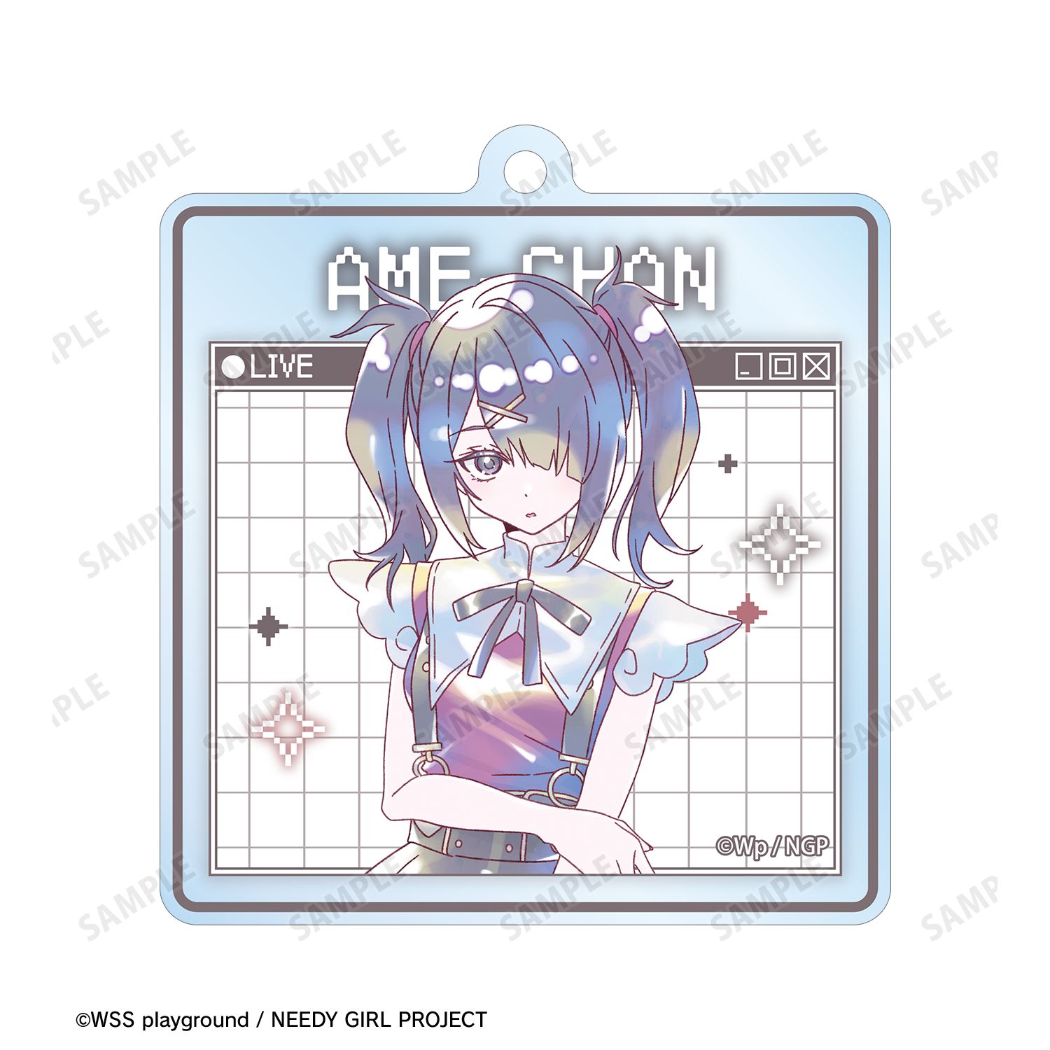 アニメ「NEEDY GIRL OVERDOSE」 あめちゃん Ani-Art KAWAII label お土産セット 画像 3 | AniSmile