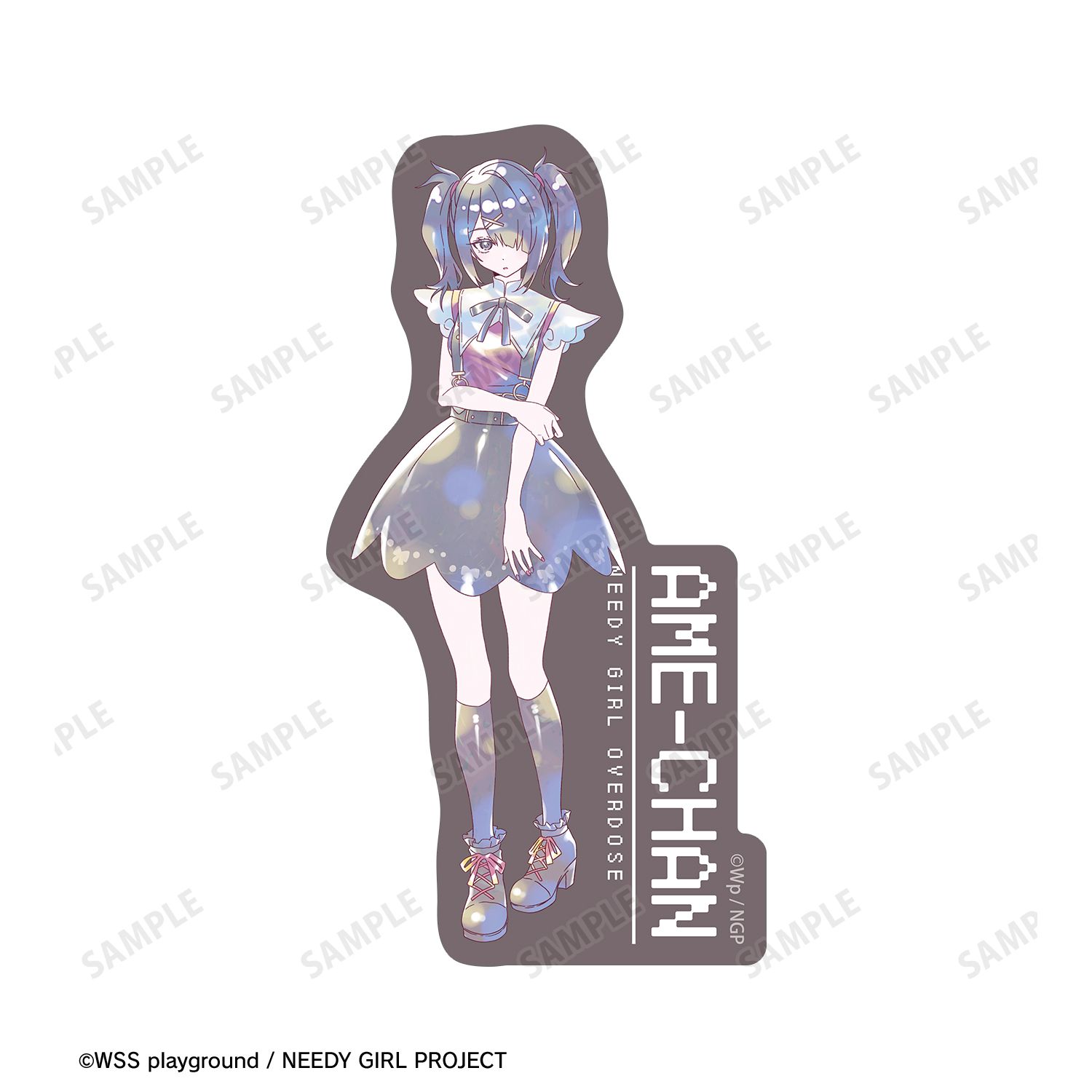 アニメ「NEEDY GIRL OVERDOSE」 あめちゃん Ani-Art KAWAII label お土産セット 画像 5 | AniSmile