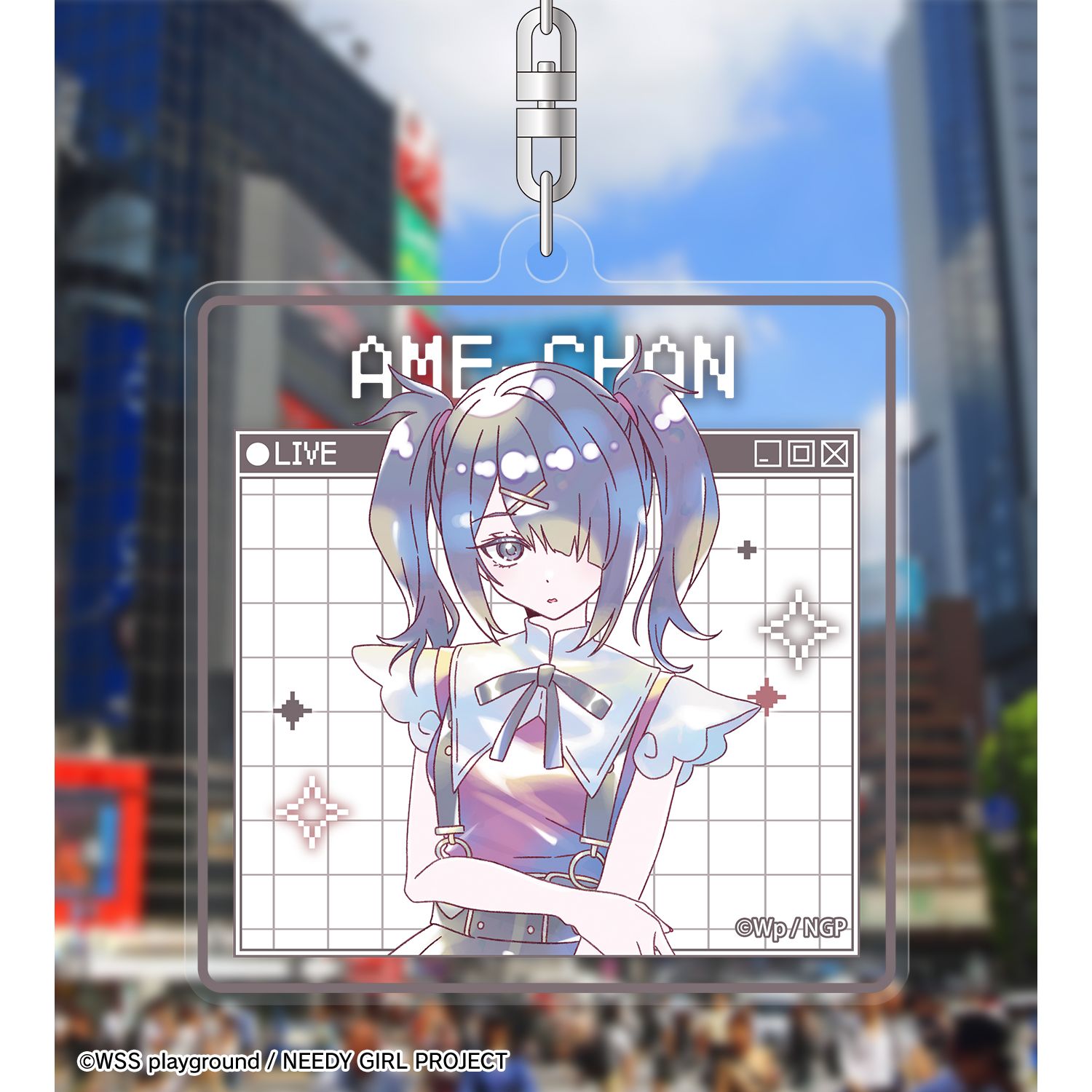 アニメ「NEEDY GIRL OVERDOSE」 あめちゃん Ani-Art KAWAII label お土産セット 画像 6 | AniSmile