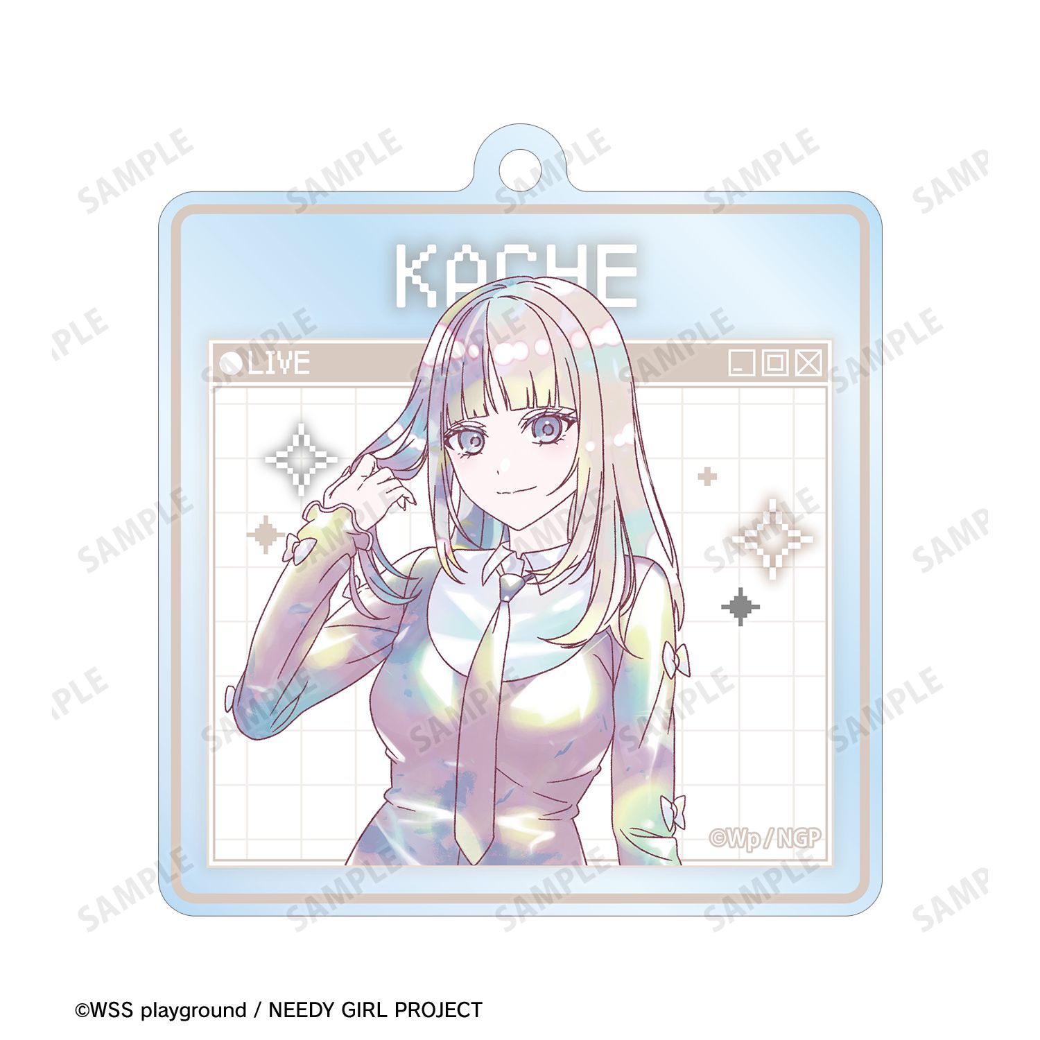 アニメ「NEEDY GIRL OVERDOSE」 かちぇ Ani-Art KAWAII label お土産セット Image 4 | AniSmile
