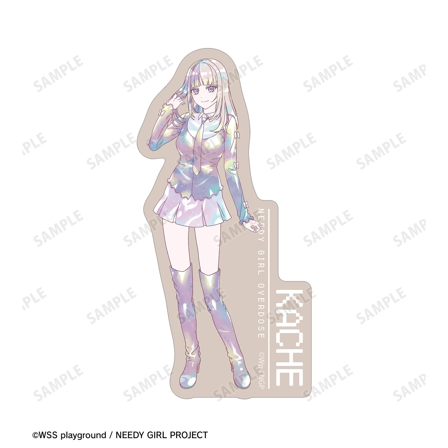 アニメ「NEEDY GIRL OVERDOSE」 かちぇ Ani-Art KAWAII label お土産セット Image 5 | AniSmile