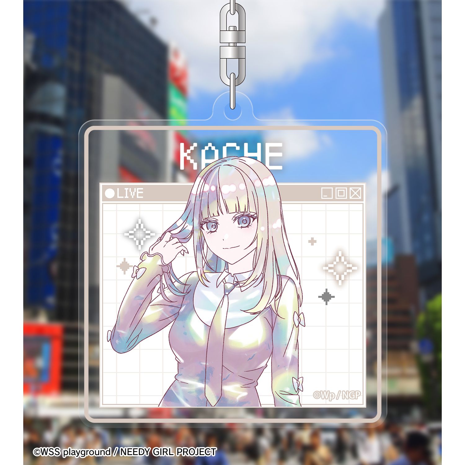 アニメ「NEEDY GIRL OVERDOSE」 かちぇ Ani-Art KAWAII label お土産セット Image 6 | AniSmile