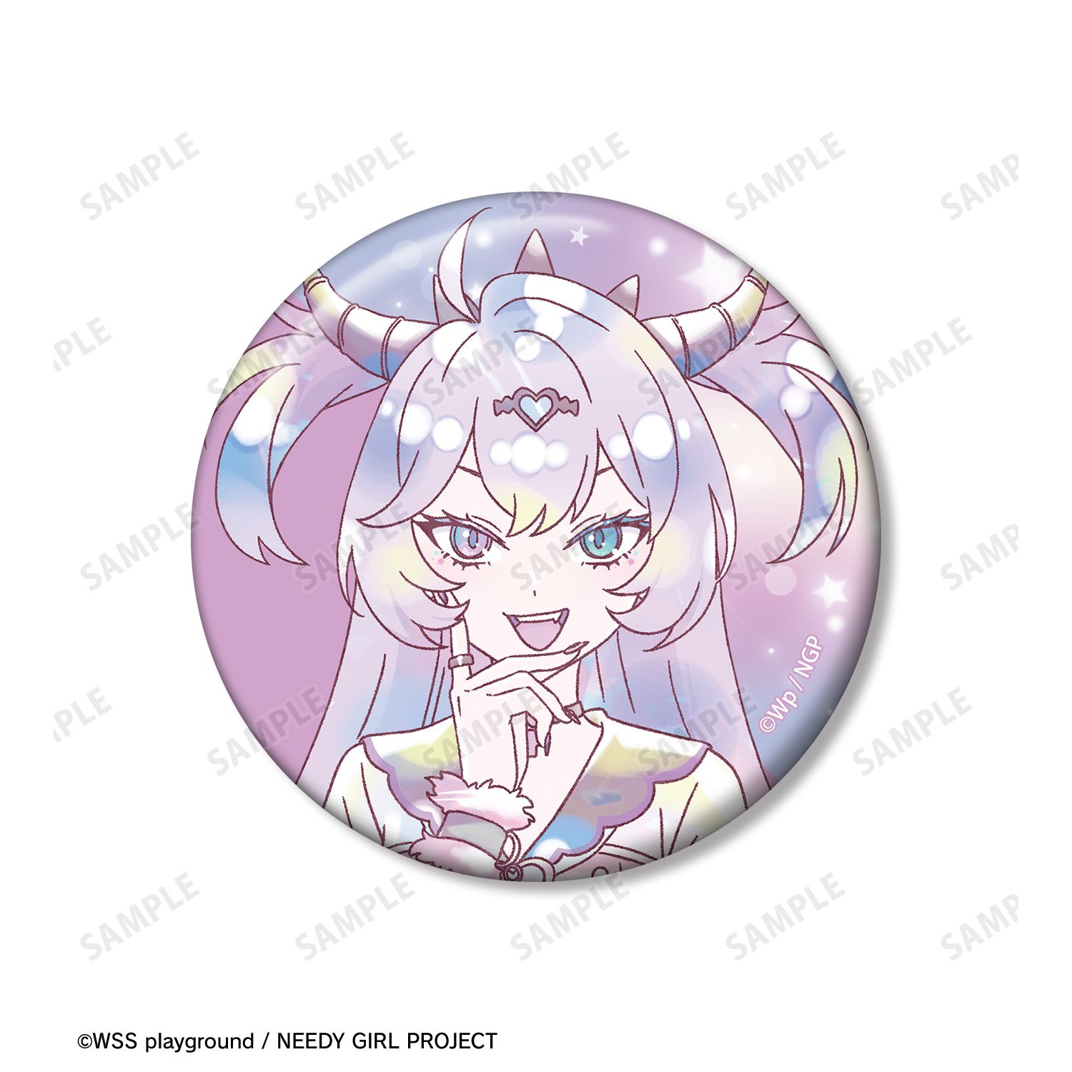 アニメ「NEEDY GIRL OVERDOSE」 パープル・ロリポップ Ani-Art KAWAII label お土産セット Image 5 | AniSmile