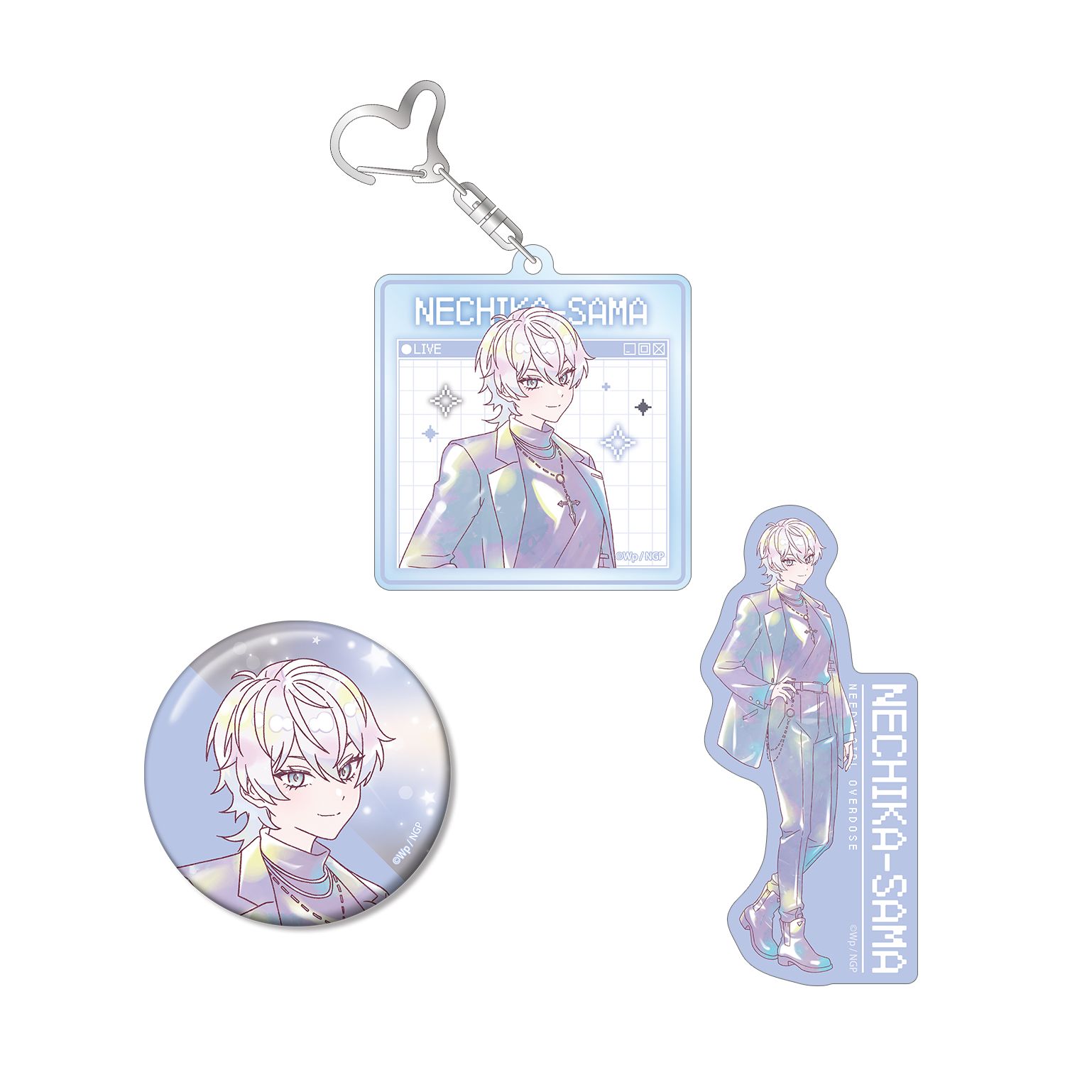 アニメ「NEEDY GIRL OVERDOSE」 禰󠄀智禍さま Ani-Art KAWAII label お土産セット - AniSmile