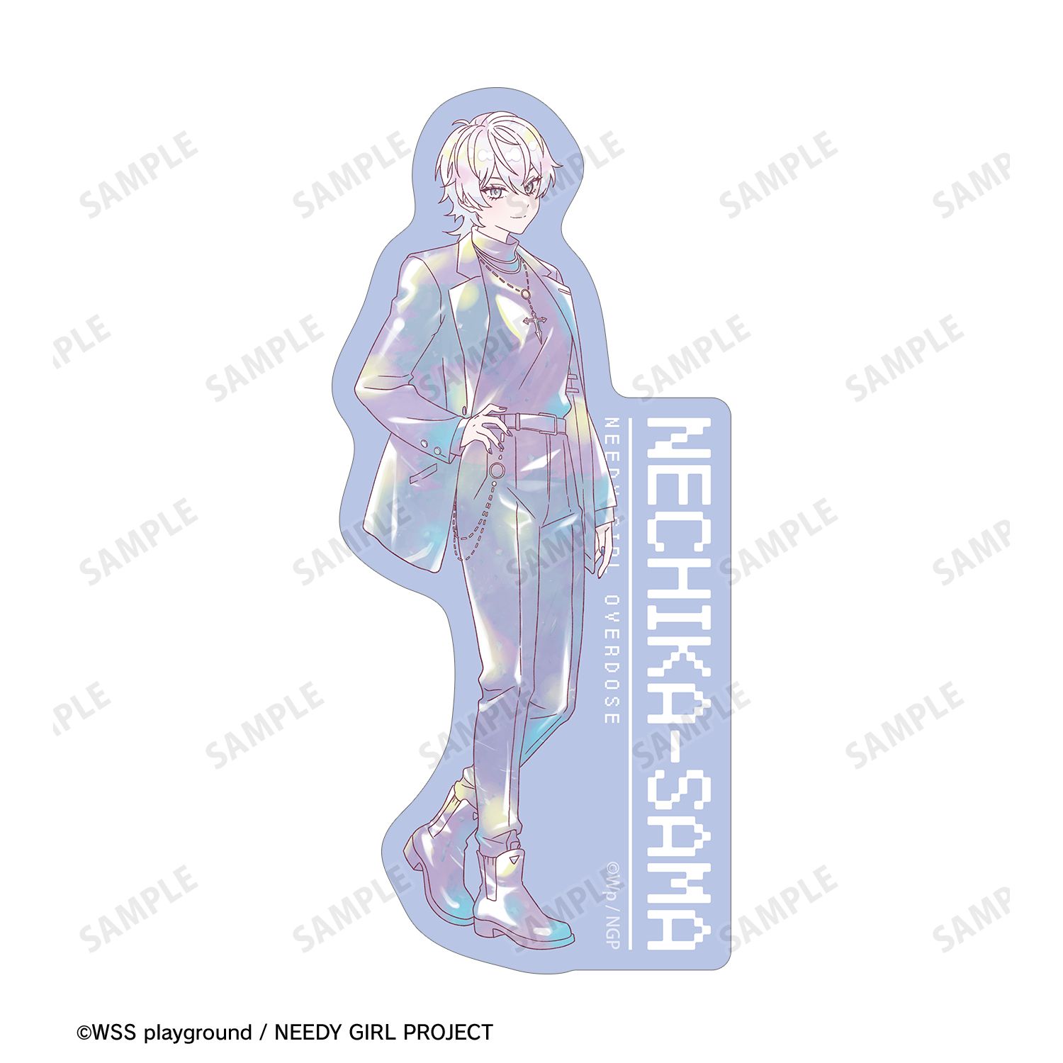 アニメ「NEEDY GIRL OVERDOSE」 禰󠄀智禍さま Ani-Art KAWAII label お土産セット Image 5 | AniSmile