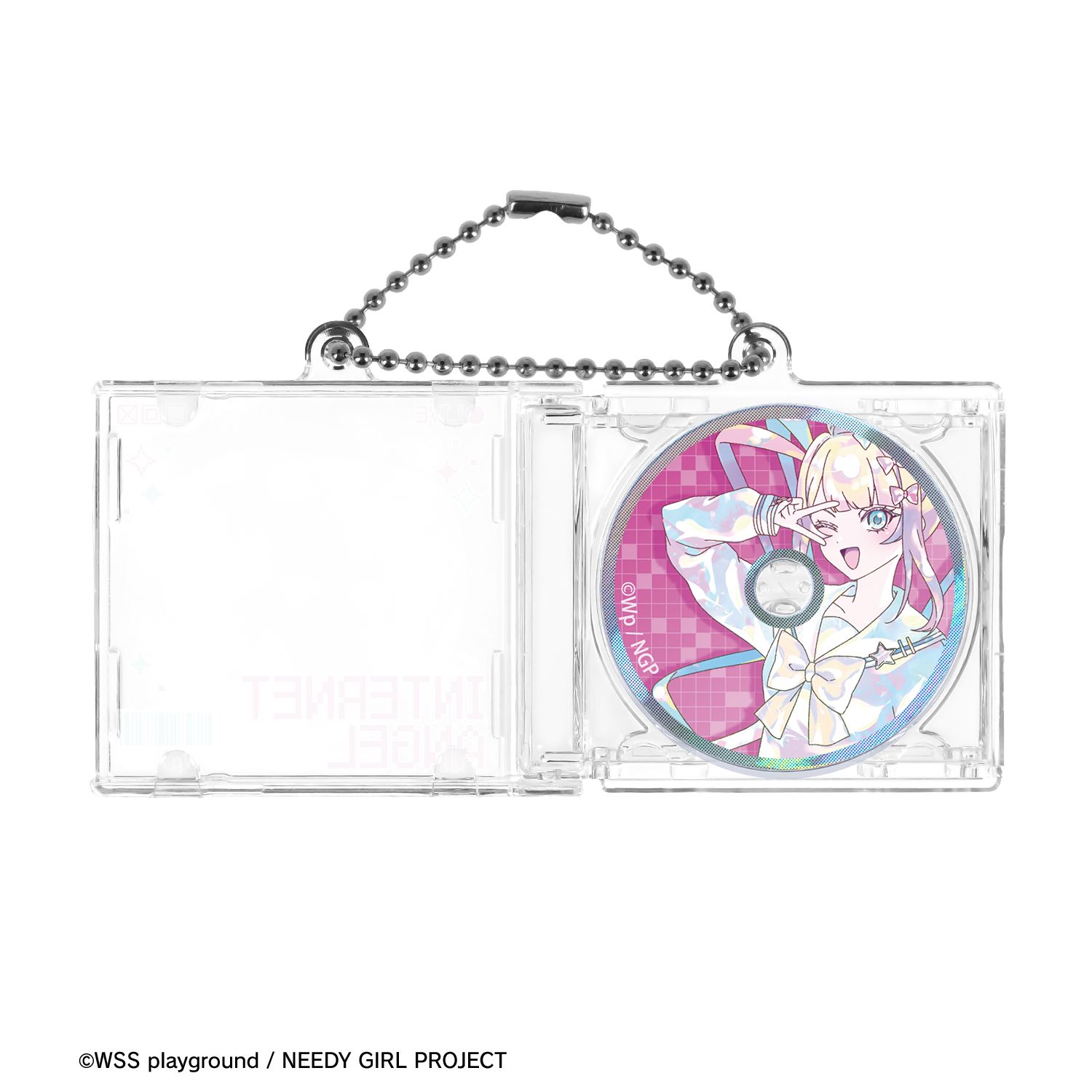 アニメ「NEEDY GIRL OVERDOSE」 超てんちゃん Ani-Art KAWAII label CDジャケット型キーホルダー 图片 4 | AniSmile