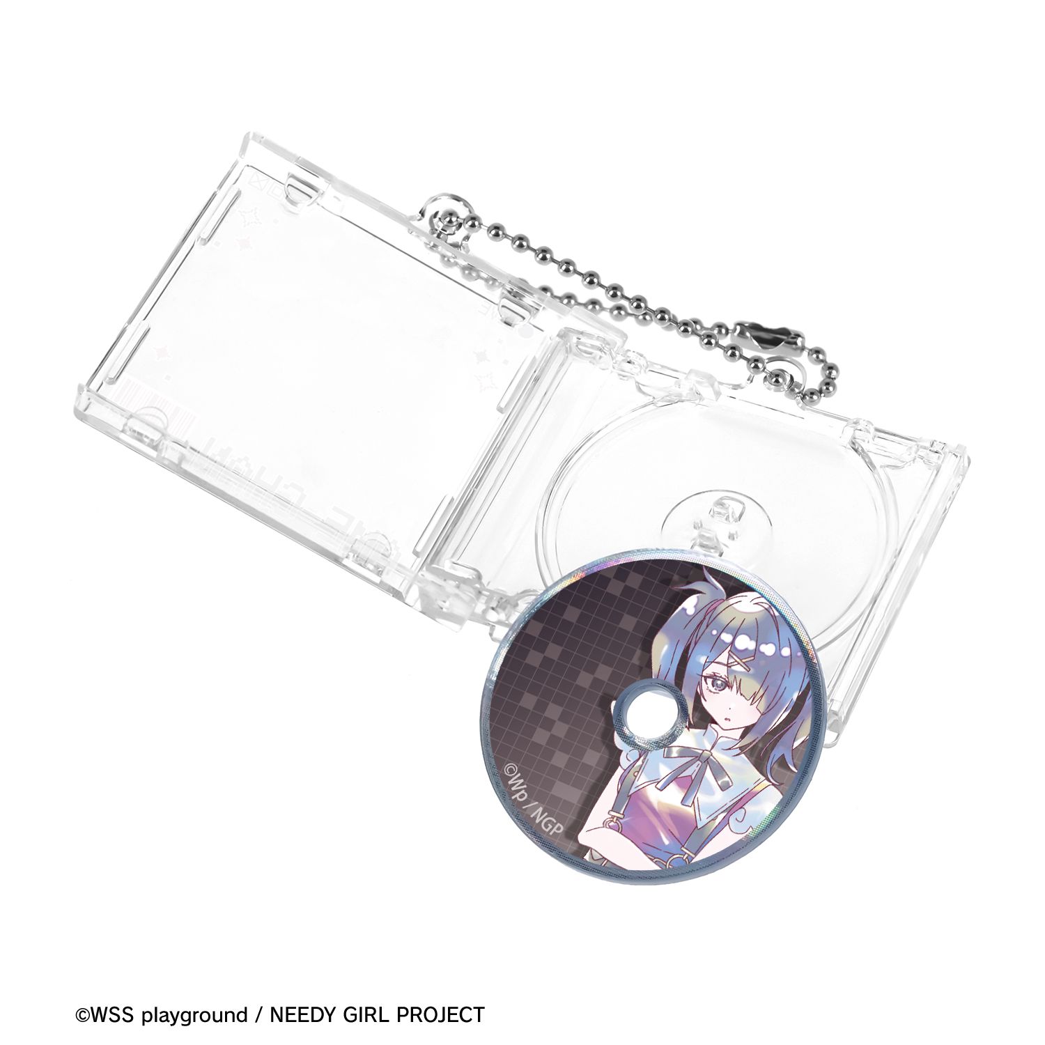 アニメ「NEEDY GIRL OVERDOSE」 あめちゃん Ani-Art KAWAII label CDジャケット型キーホルダー Image 4 | AniSmile