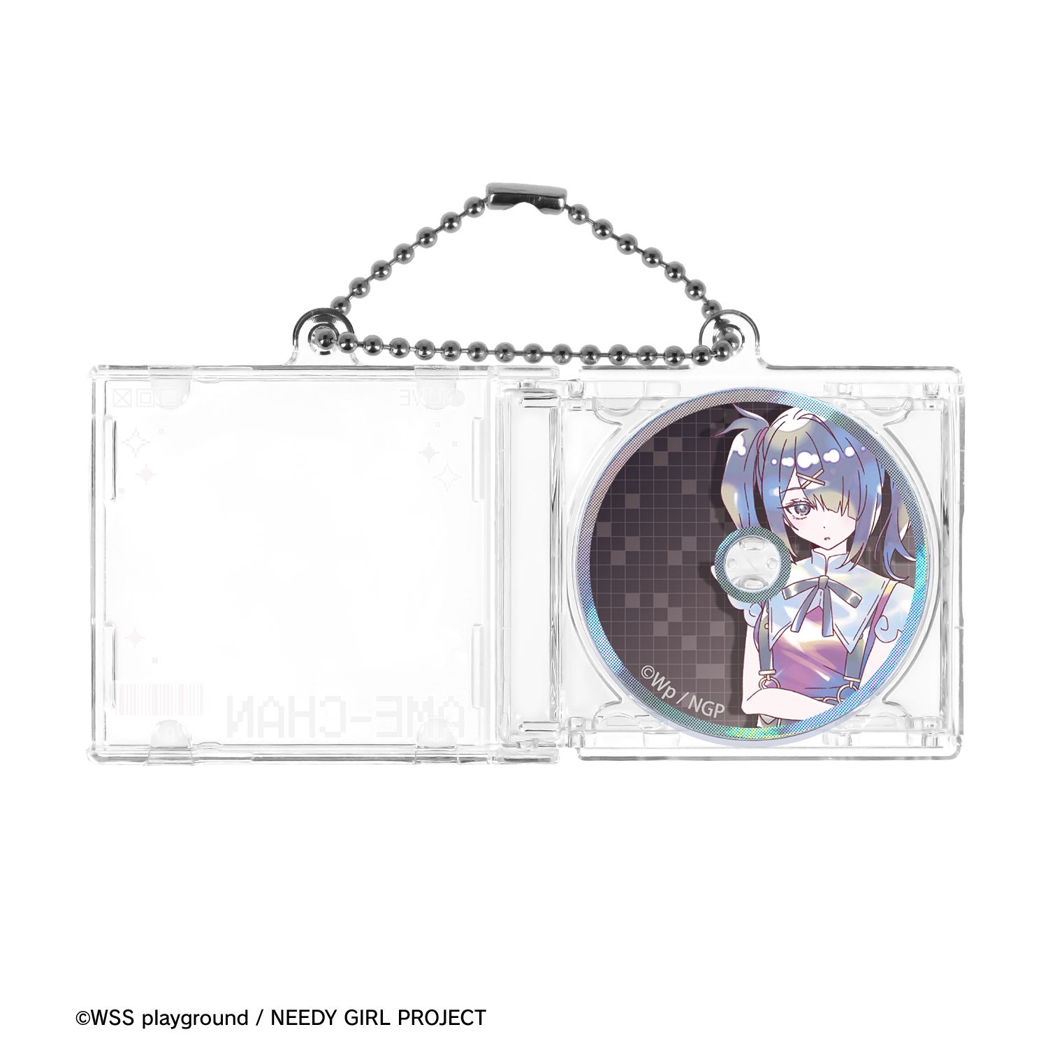 アニメ「NEEDY GIRL OVERDOSE」 あめちゃん Ani-Art KAWAII label CDジャケット型キーホルダー Image 5 | AniSmile