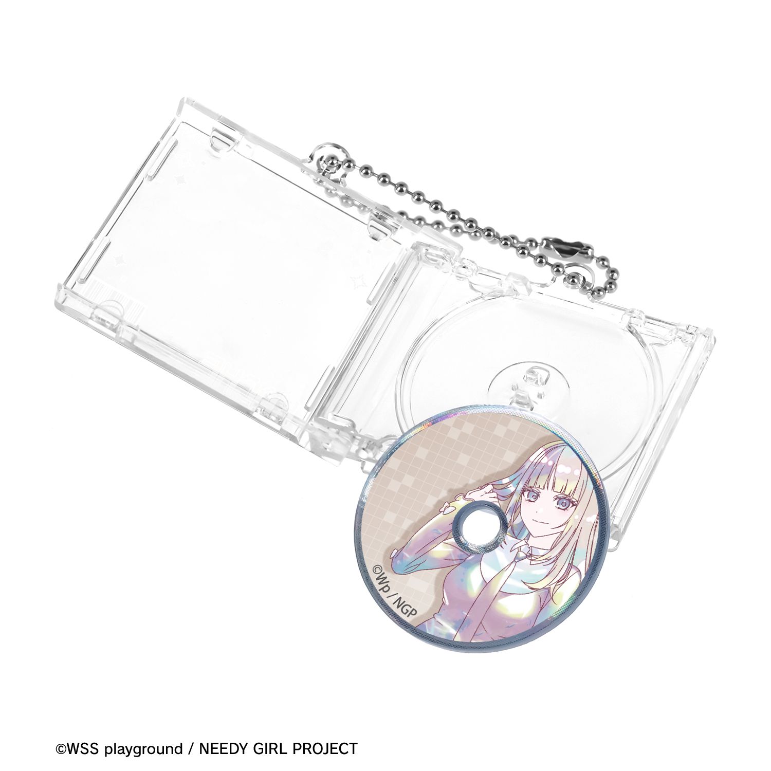 アニメ「NEEDY GIRL OVERDOSE」 かちぇ Ani-Art KAWAII label CDジャケット型キーホルダー Image 5 | AniSmile