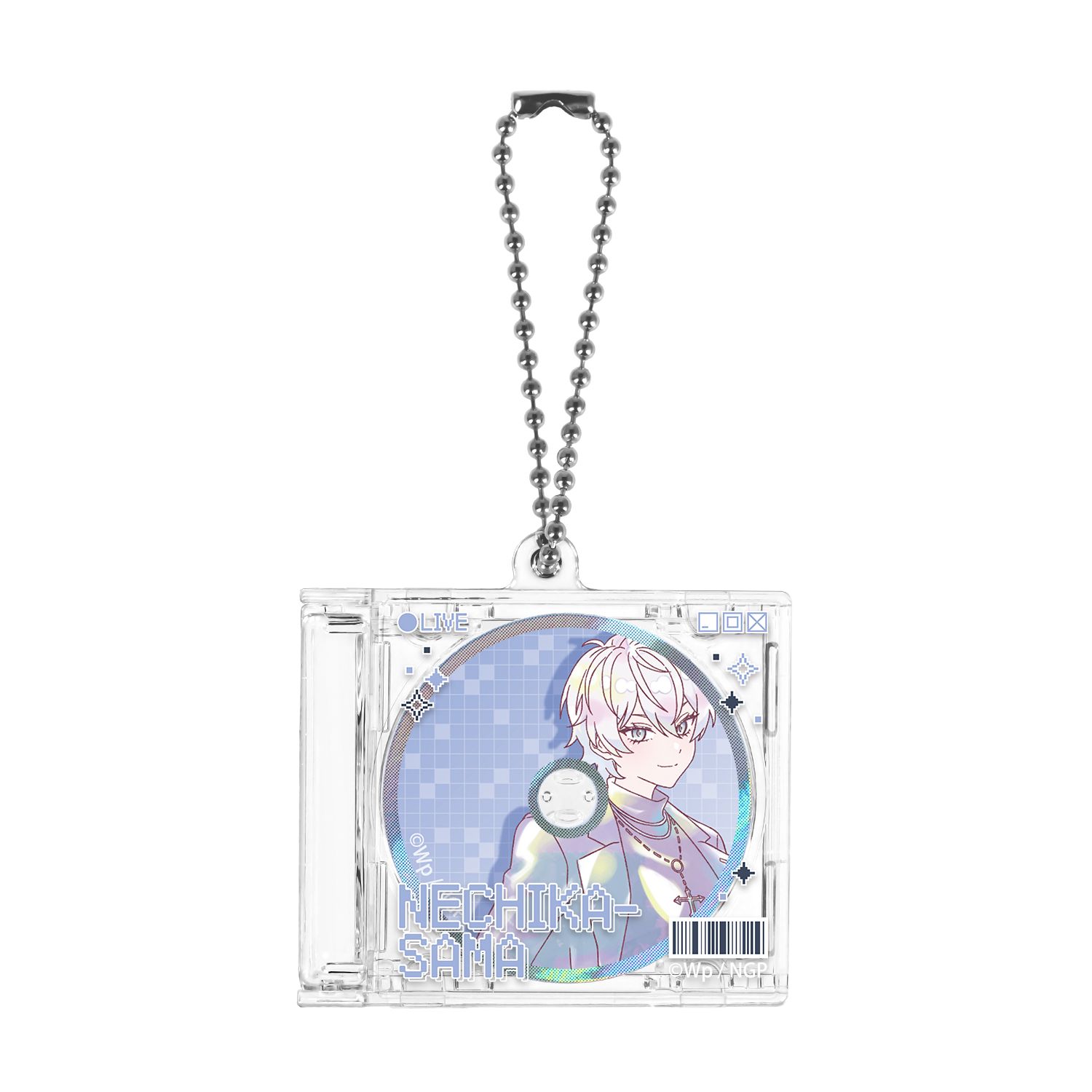 アニメ「NEEDY GIRL OVERDOSE」 禰󠄀智禍さま Ani-Art KAWAII label CDジャケット型キーホルダー - AniSmile