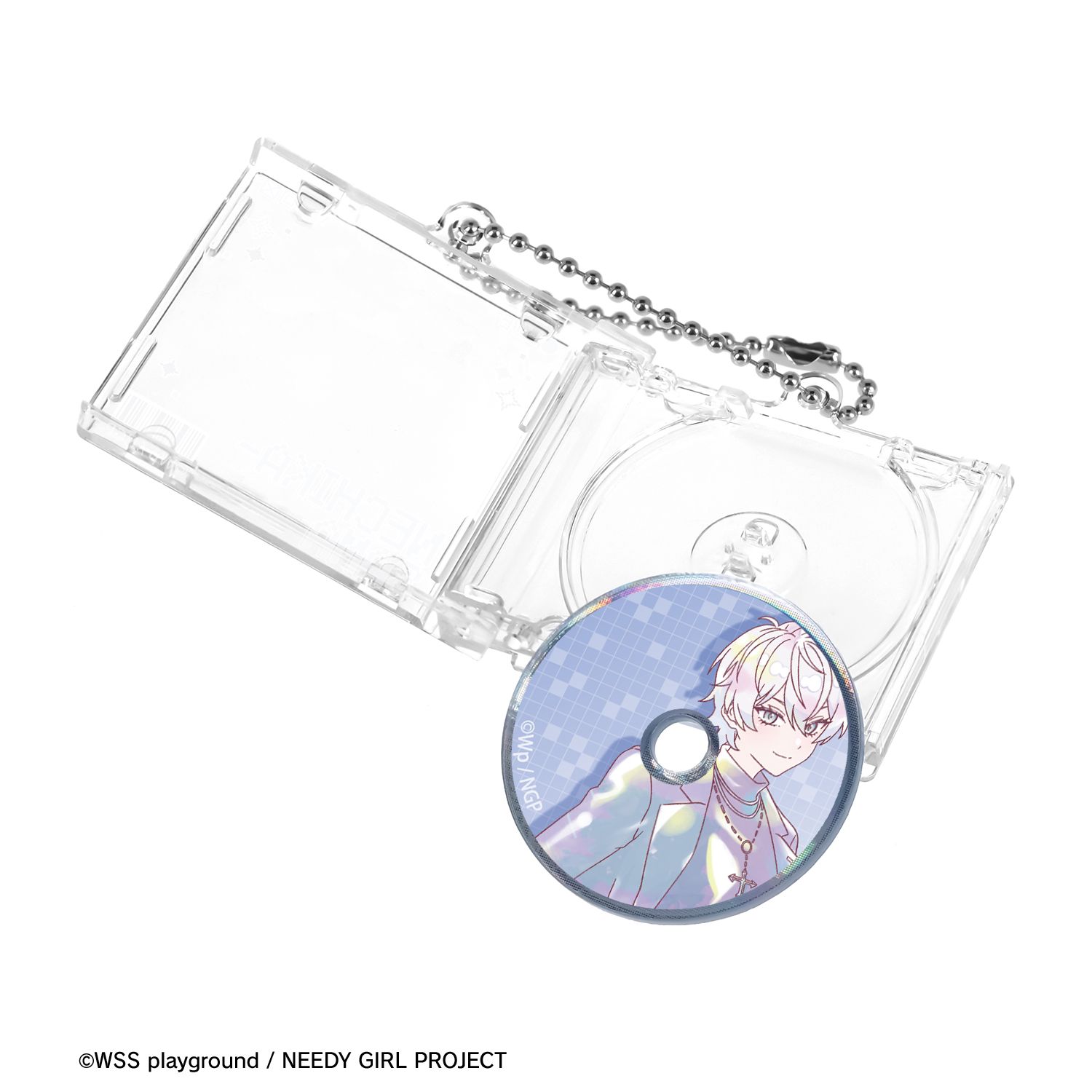 アニメ「NEEDY GIRL OVERDOSE」 禰󠄀智禍さま Ani-Art KAWAII label CDジャケット型キーホルダー 图片 5 | AniSmile