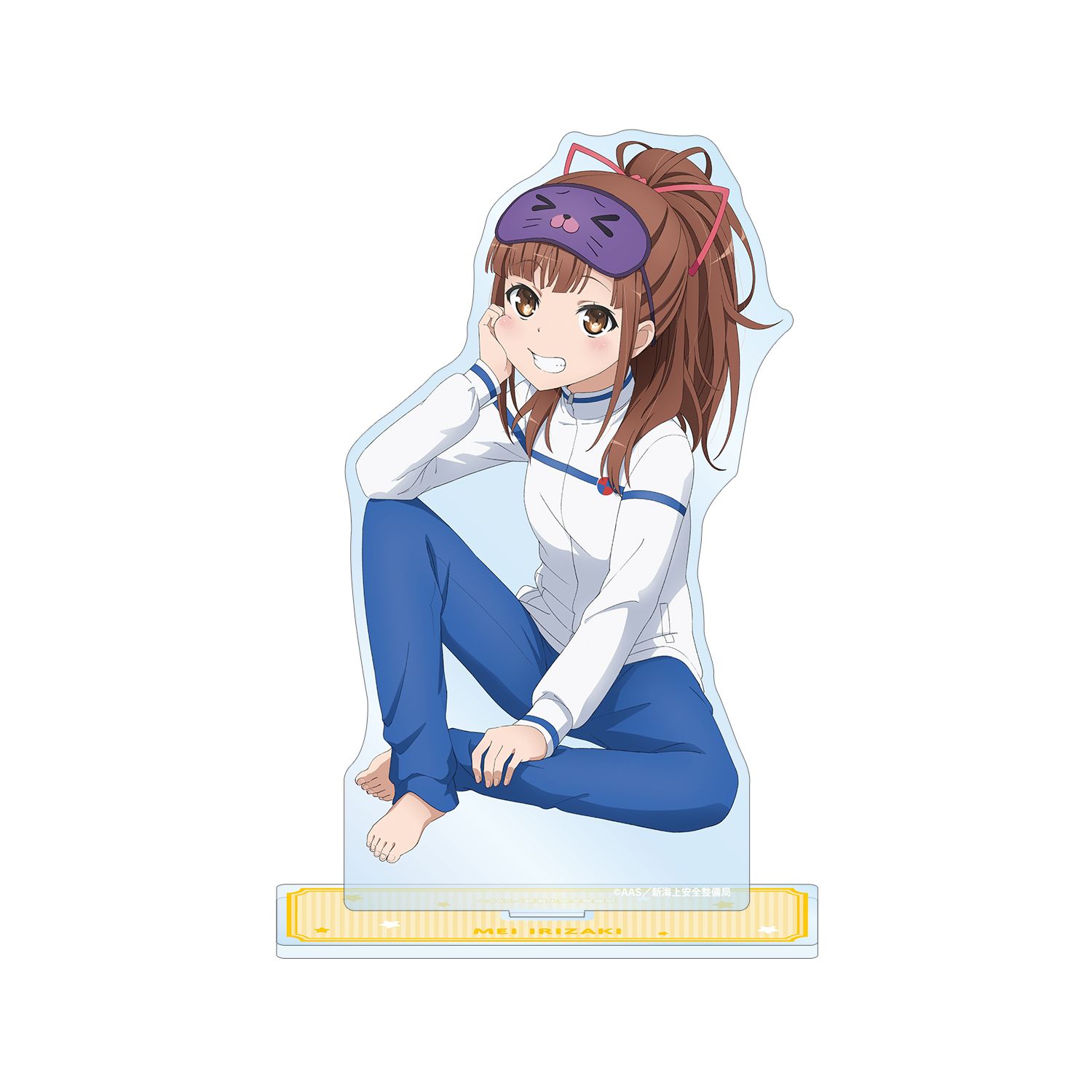 劇場版 ハイスクール・フリート 描き下ろし 西崎 芽依 衣装交換(パジャマ)ver. BIGアクリルスタンド 图片 2 | AniSmile