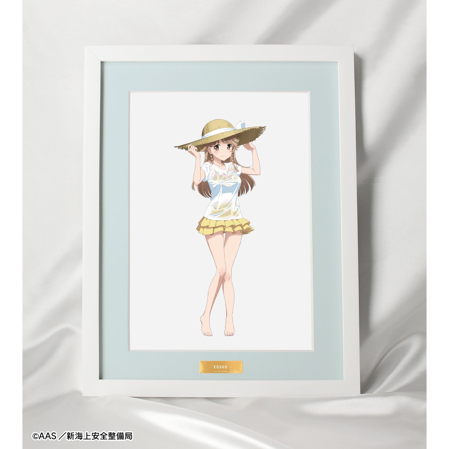 劇場版 ハイスクール・フリート 描き下ろし 納沙 幸子 海辺ver. キャラファイングラフ 图片 5 | AniSmile