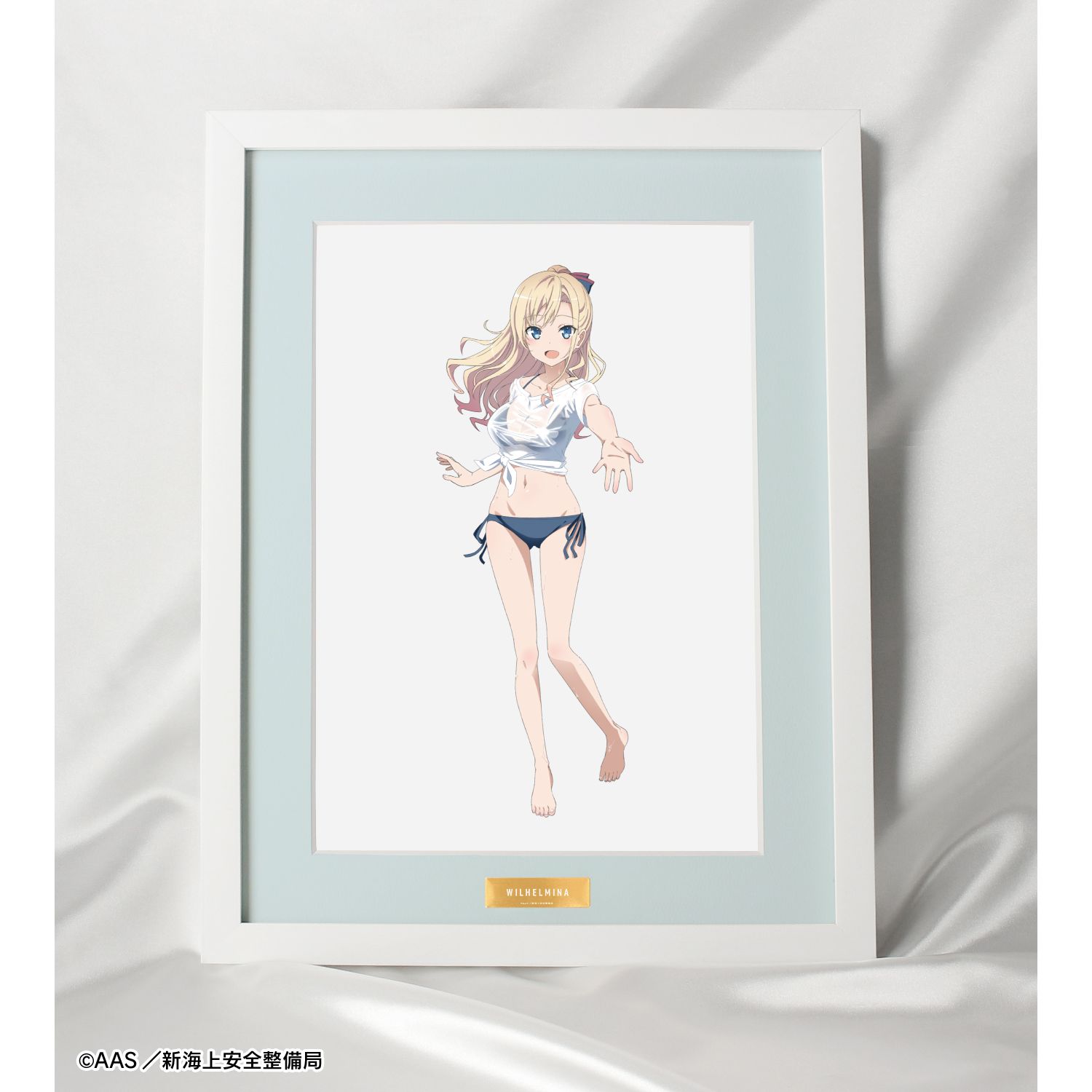 劇場版 ハイスクール・フリート 描き下ろし ヴィルヘルミーナ 海辺ver. キャラファイングラフ 图片 5 | AniSmile
