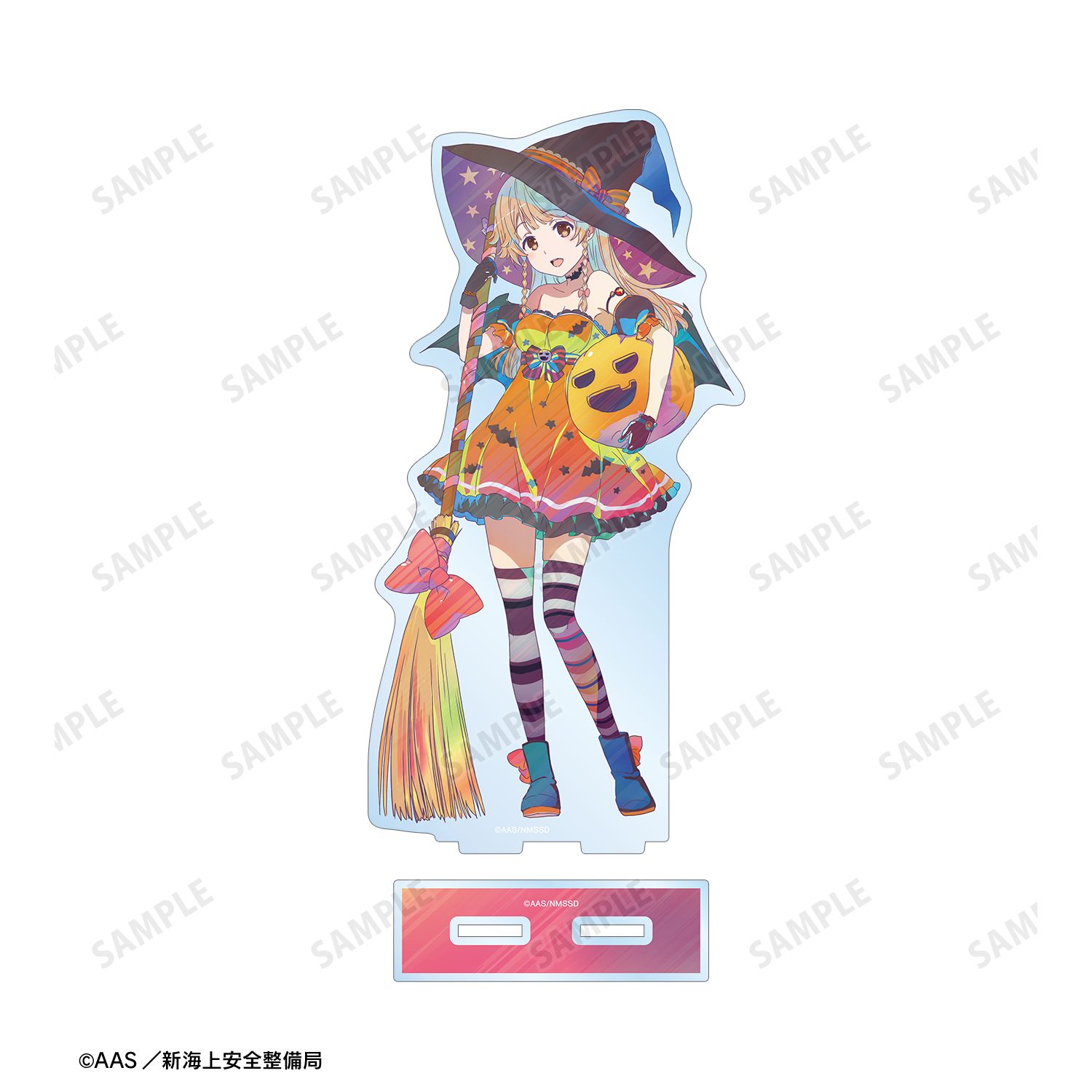 劇場版 ハイスクール・フリート 描き下ろし 納沙 幸子 ハロウィンver. Ani-Art clear label 第2弾 BIGアクリルスタンド 图片 3 | AniSmile