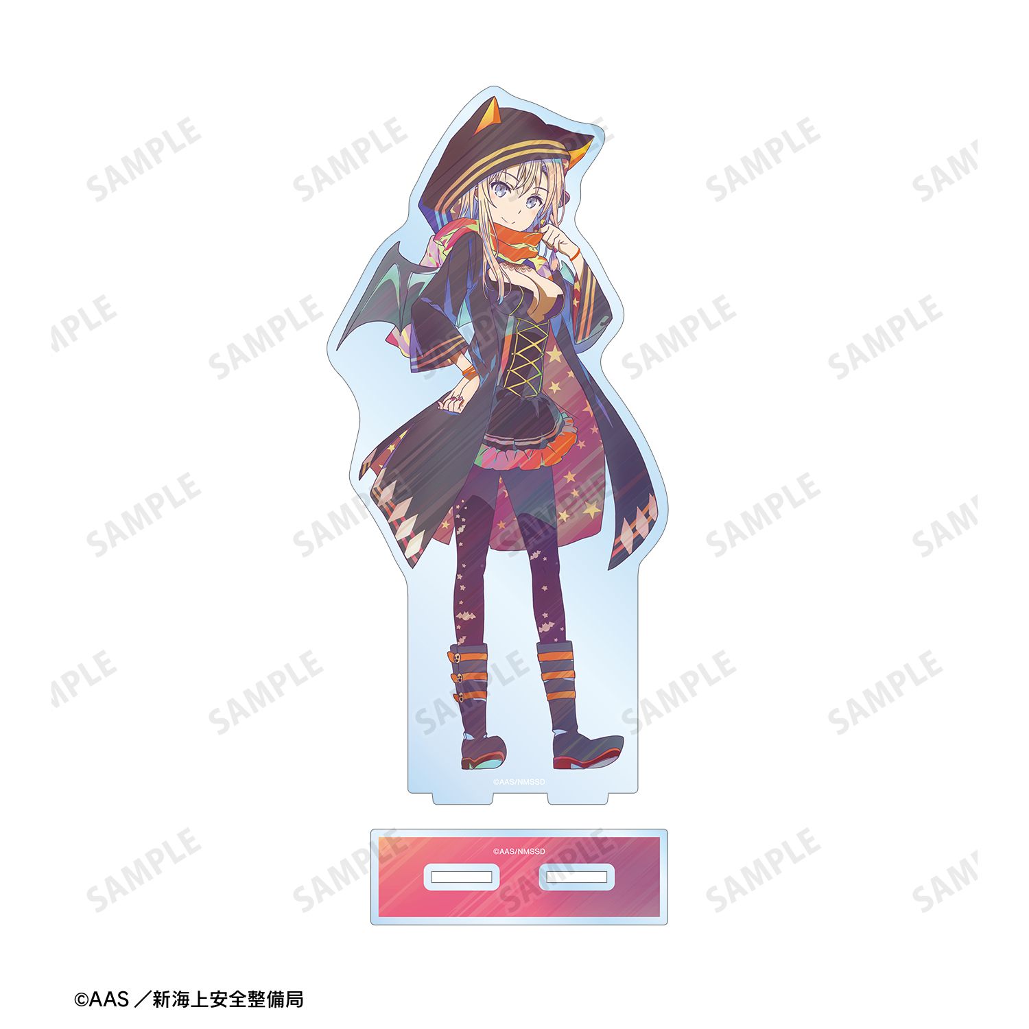 劇場版 ハイスクール・フリート 描き下ろし ヴィルヘルミーナ ハロウィンver. Ani-Art clear label 第2弾 BIGアクリルスタンド 图片 3 | AniSmile