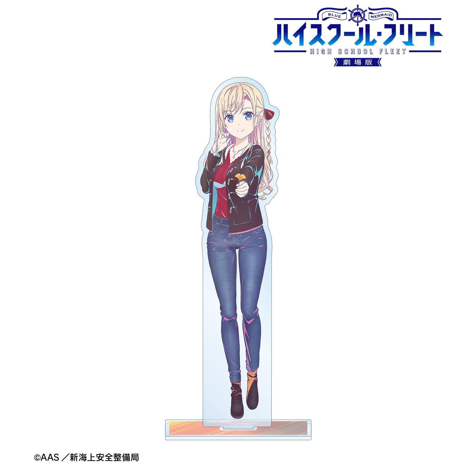劇場版 ハイスクール・フリート 描き下ろし ヴィルヘルミーナ 紅葉狩りver. Ani-Art clear label 第2弾 BIGアクリルスタンド 图片 2 | AniSmile