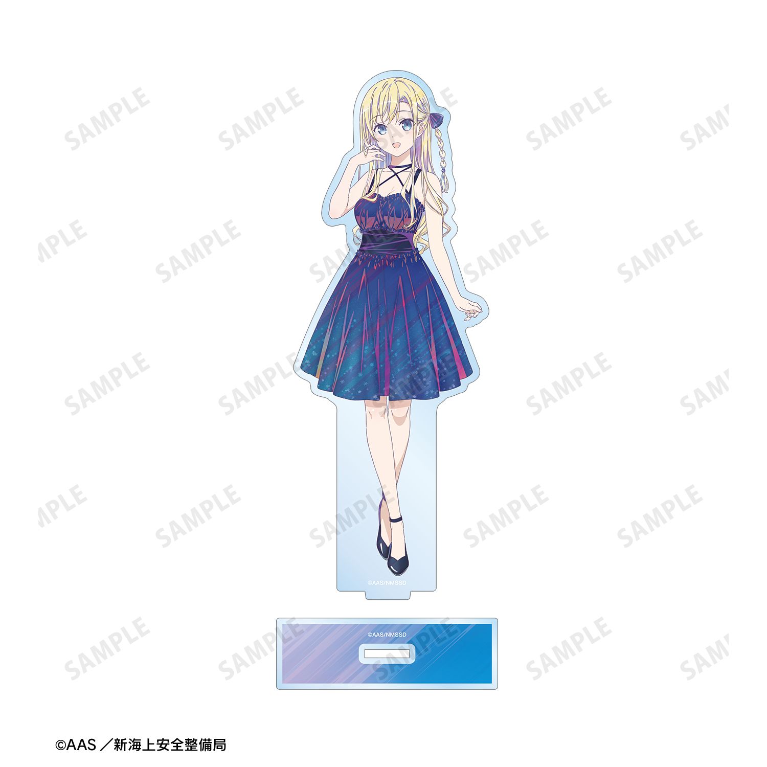 劇場版 ハイスクール・フリート 描き下ろし ヴィルヘルミーナ パーティードレスver. Ani-Art clear label 第2弾 BIGアクリルスタンド 图片 3 | AniSmile