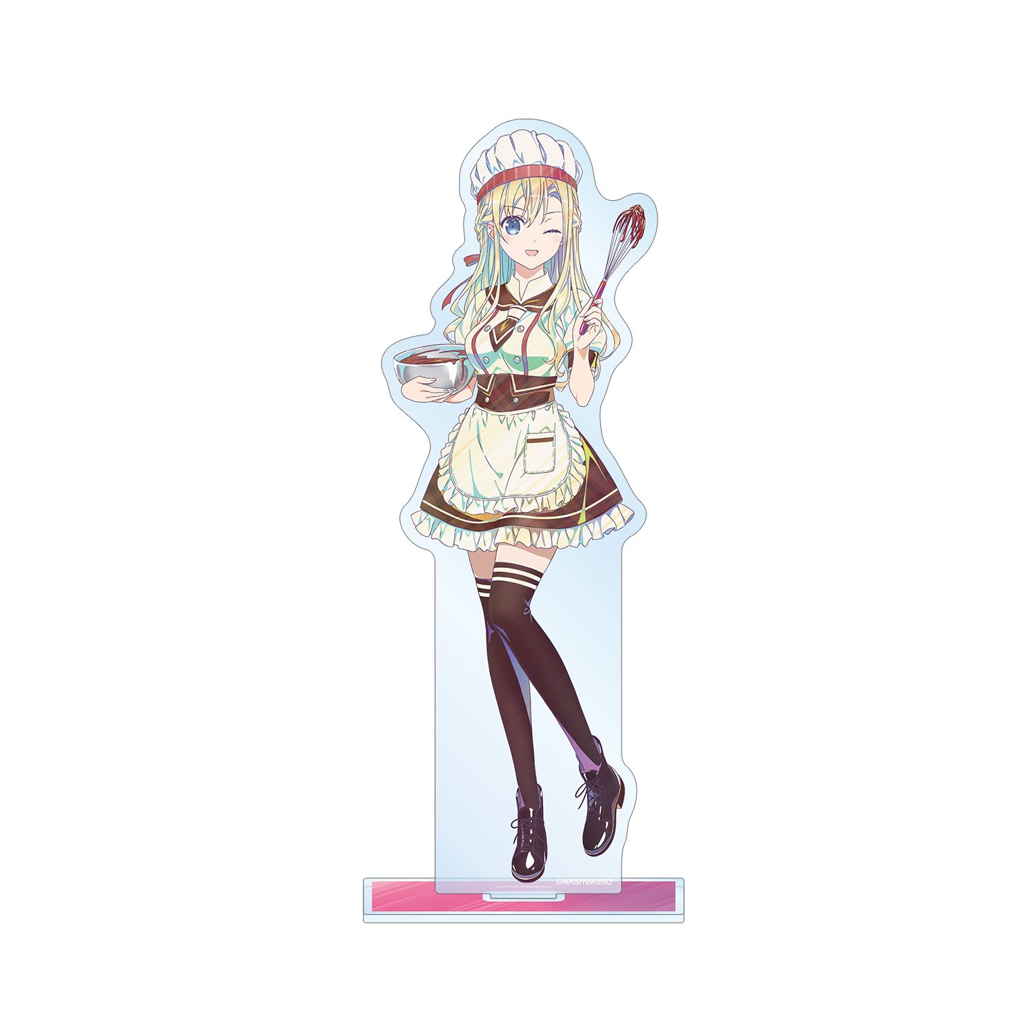 劇場版 ハイスクール・フリート 描き下ろし ヴィルヘルミーナ バレンタインver. Ani-Art clear label 第2弾 BIGアクリルスタンド 图片 2 | AniSmile