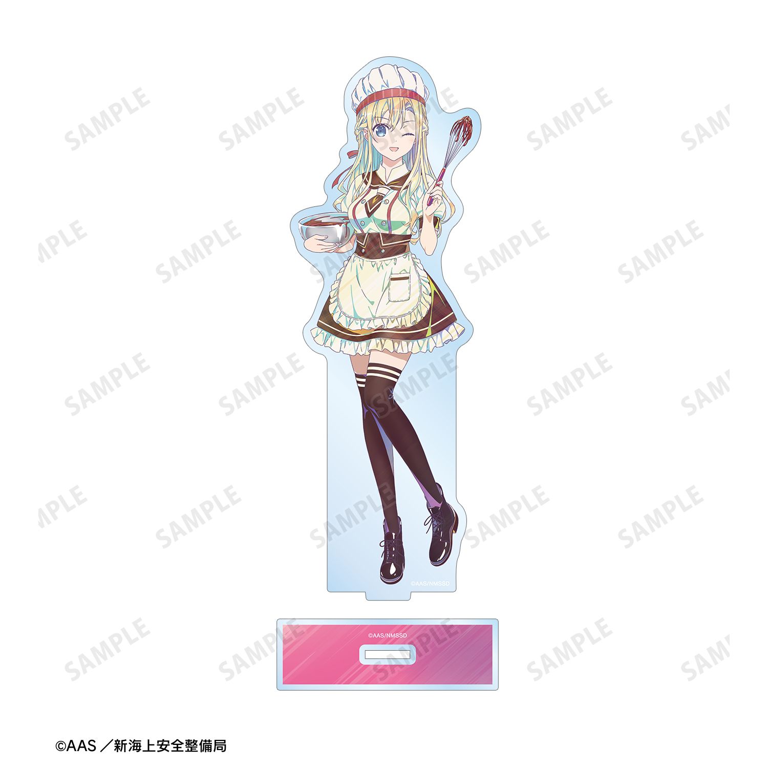 劇場版 ハイスクール・フリート 描き下ろし ヴィルヘルミーナ バレンタインver. Ani-Art clear label 第2弾 BIGアクリルスタンド 图片 3 | AniSmile